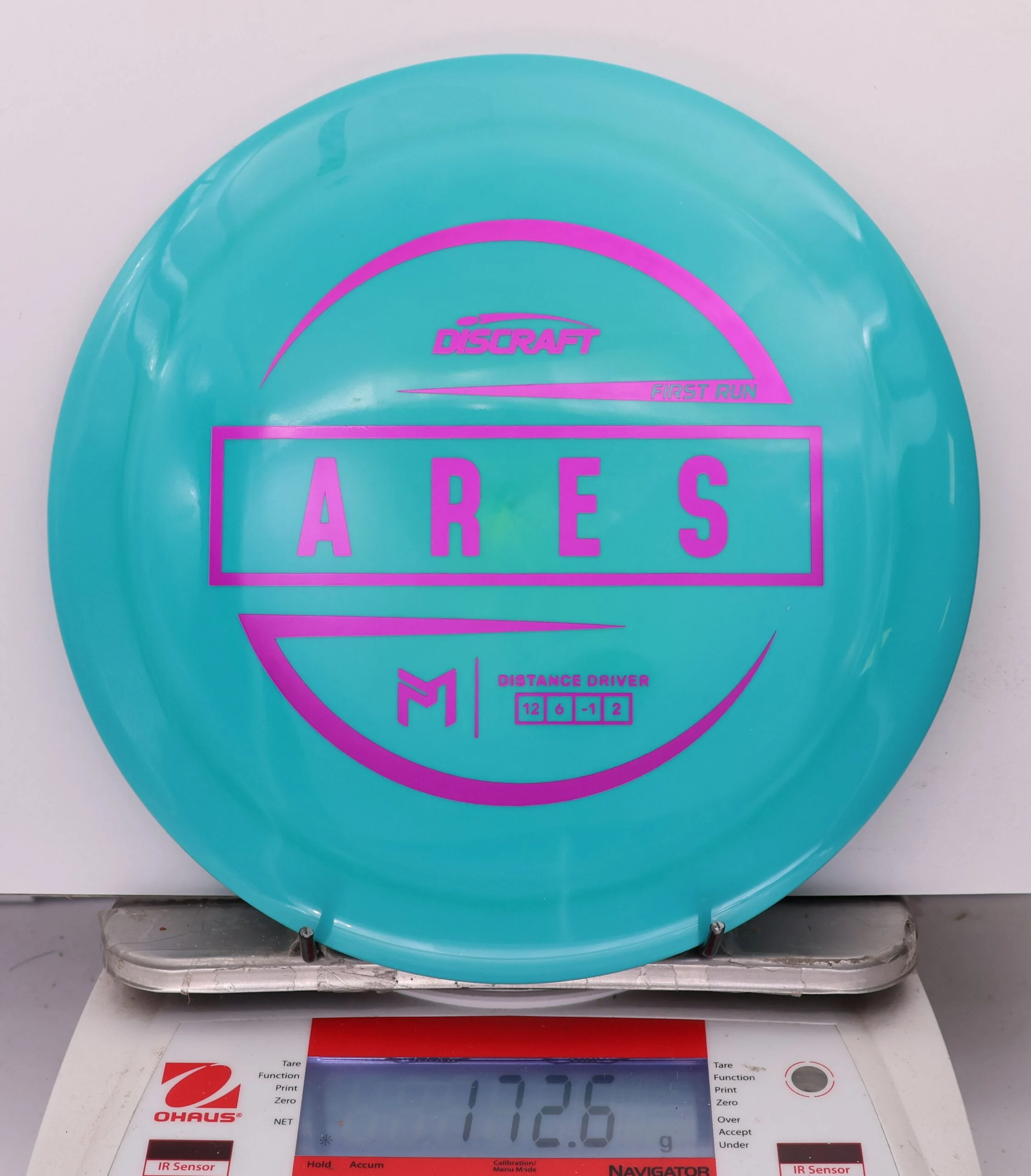 991921 ESP Ares, Paul McBeth First Run - #416 Aqua, 173