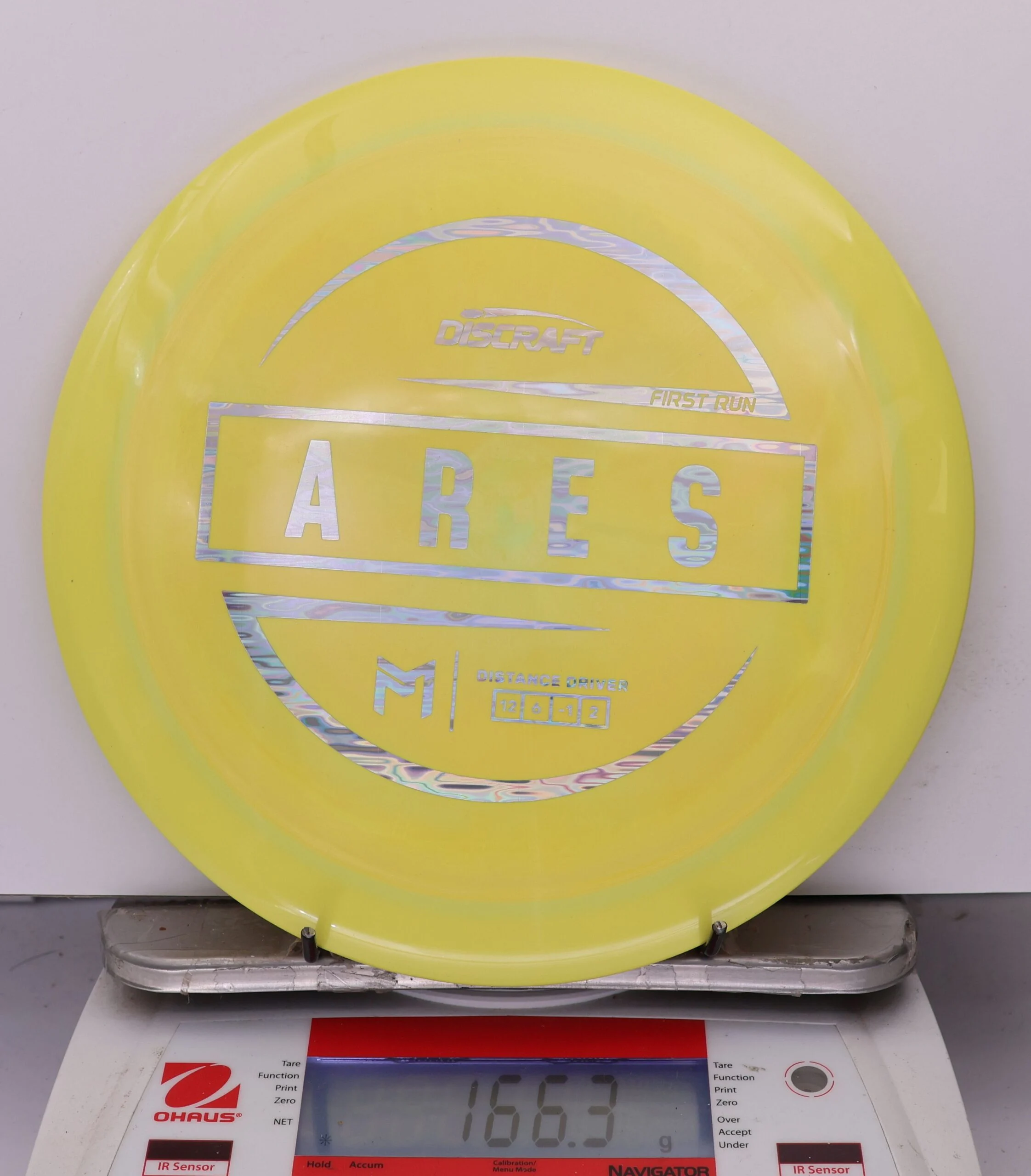 991954 ESP Ares, Paul McBeth First Run - #424 Yellow, 166