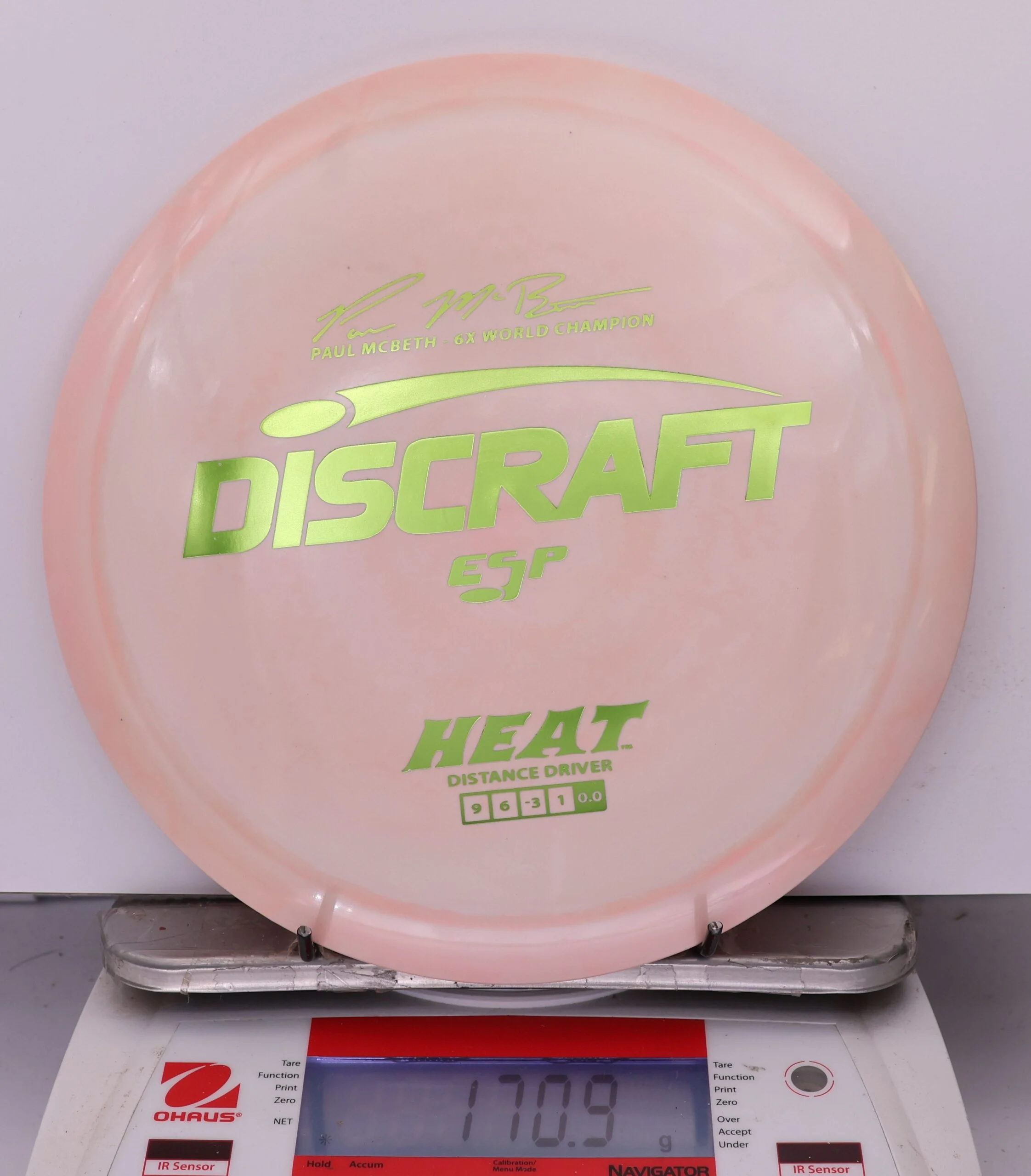 992084 ESP Heat, Paul McBeth 6X - #414 PinkOrange, 171