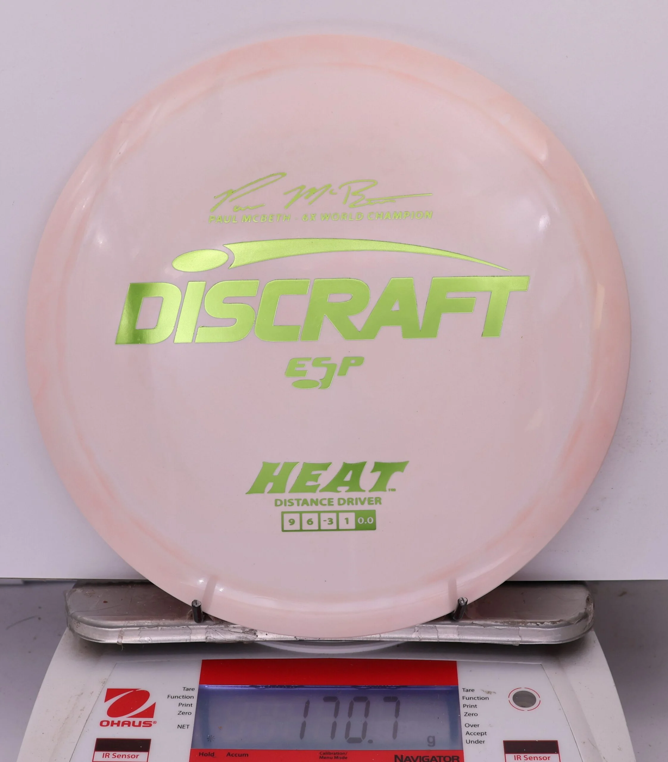 992100 ESP Heat, Paul McBeth 6X - #415 PinkOrange, 171