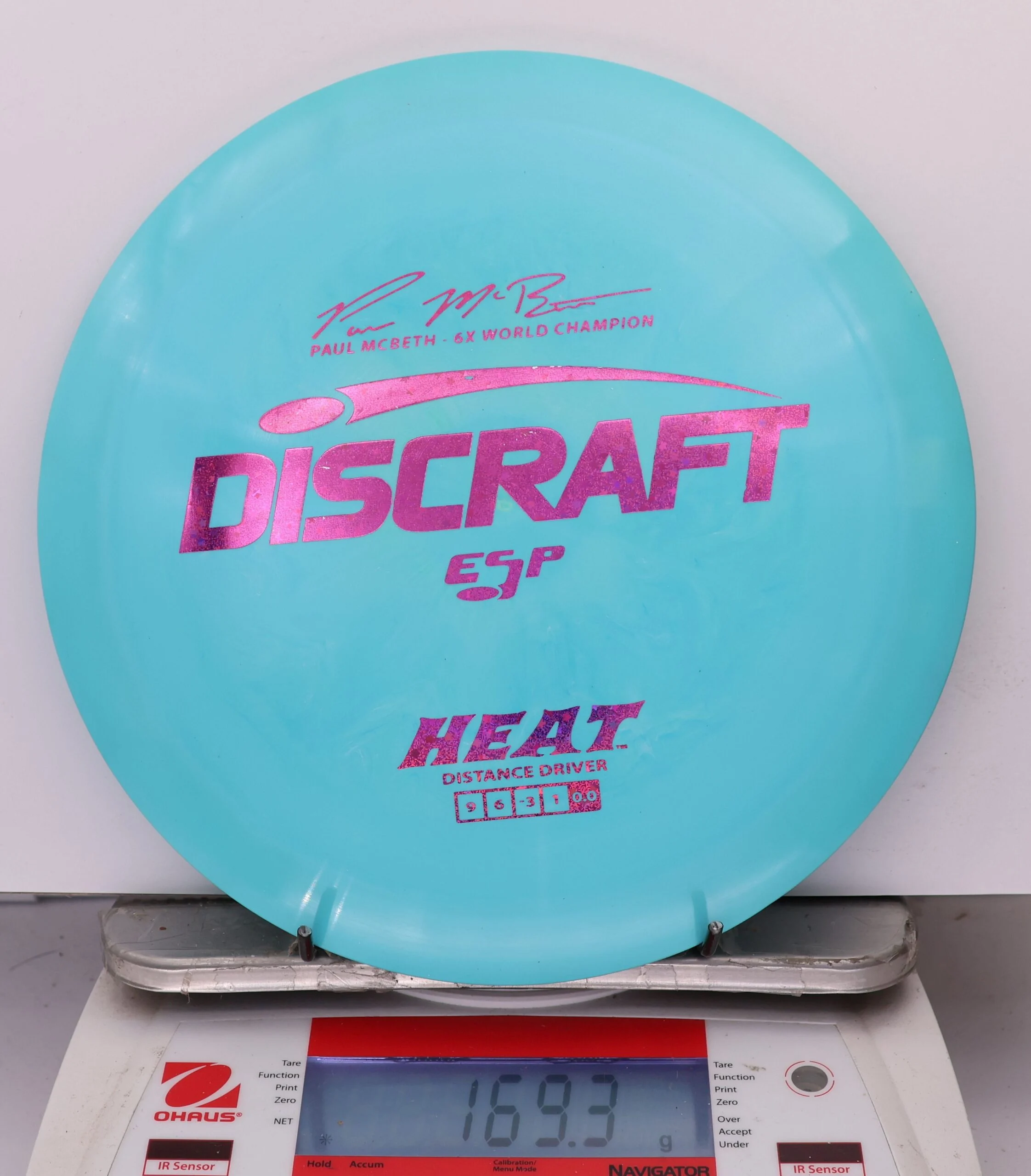992124 ESP Heat, Paul McBeth 6X - #424 LtBluye, 169