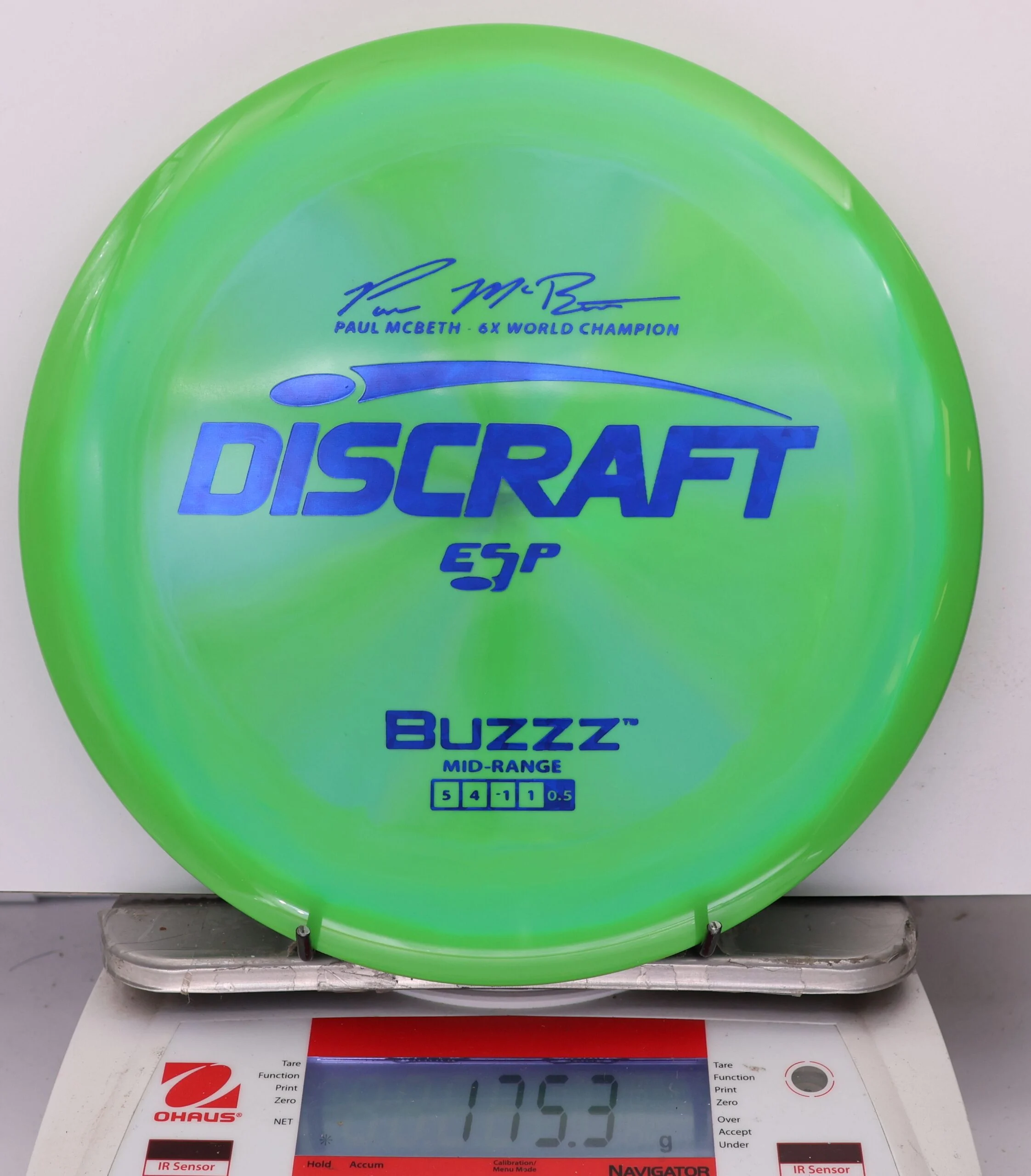 992151 ESP Buzzz, Paul McBeth 6X - #406 Green, 175
