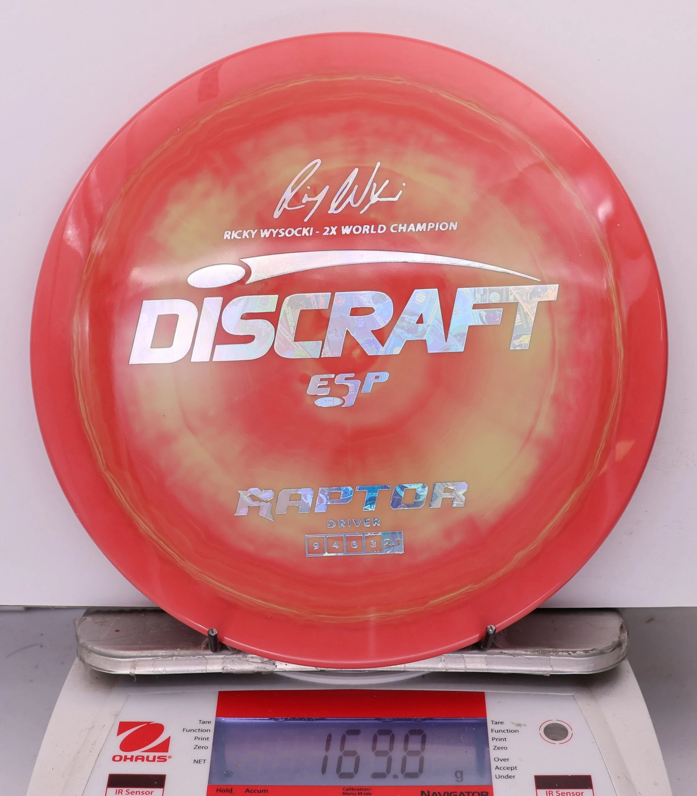 992206 ESP Raptor, Ricky Wysocki 2X - #405 RedYellow, 170
