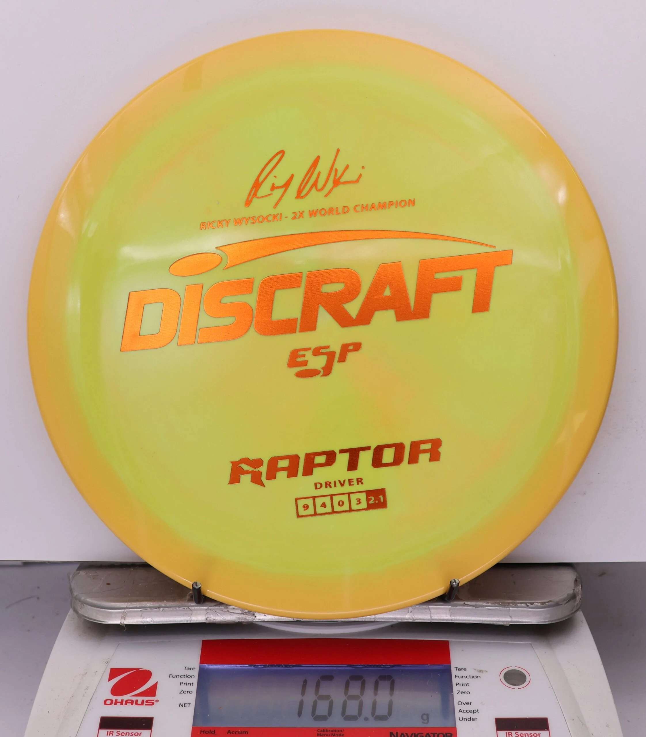 992208 ESP Raptor, Ricky Wysocki 2X - #407 Yellow, 168