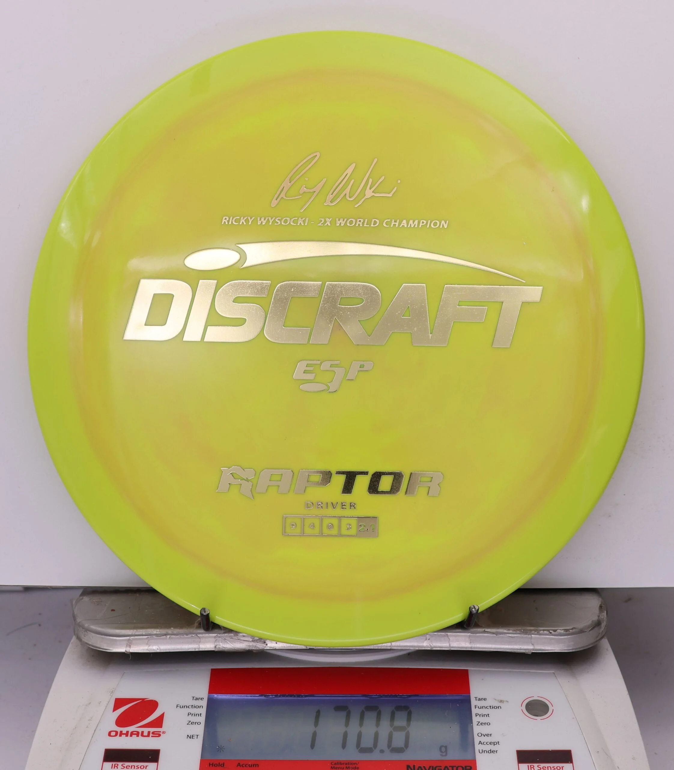 992209 ESP Raptor, Ricky Wysocki 2X - #408 NYellow, 171