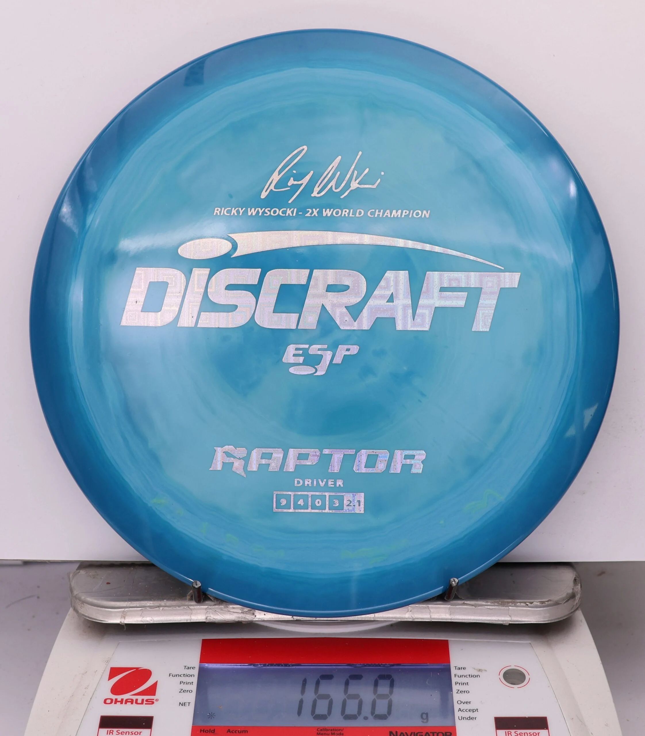 992212 ESP Raptor, Ricky Wysocki 2X - #410 Blue, 167