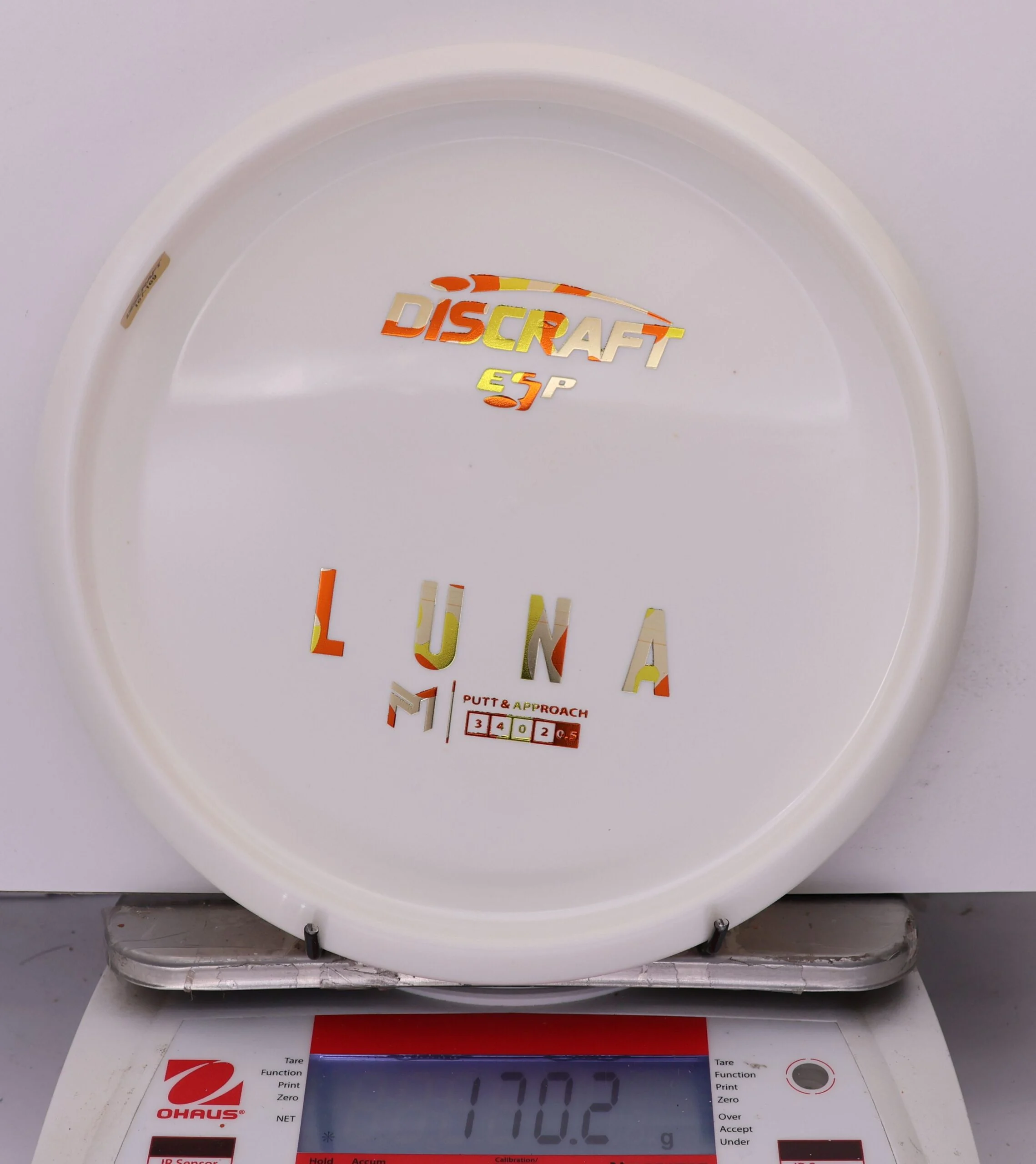 992997 ESP Luna, Paul McBeth - Bottom Stamp - #405 White, 170