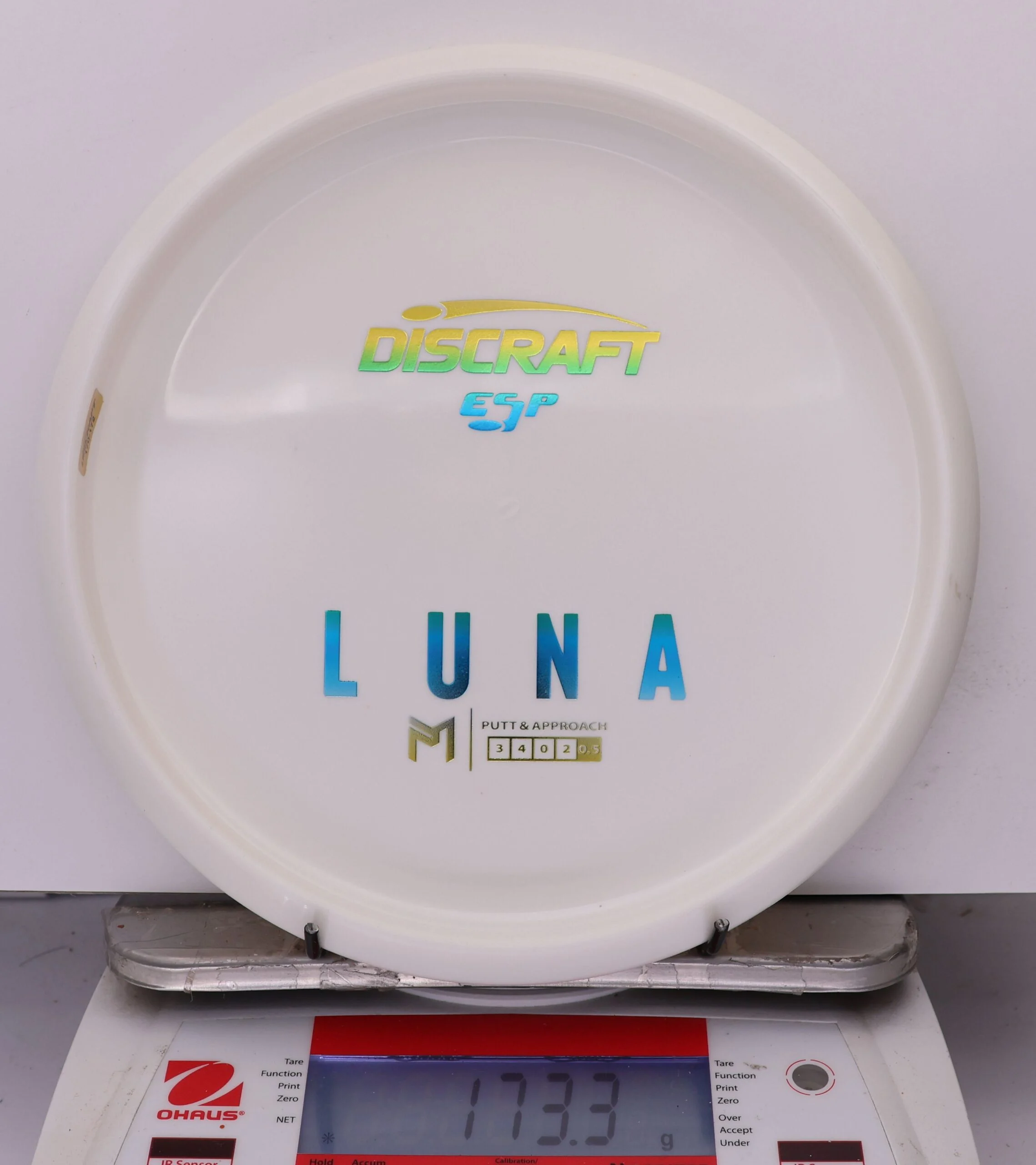 993001 ESP Luna, Paul McBeth - Bottom Stamp - #409 White, 173