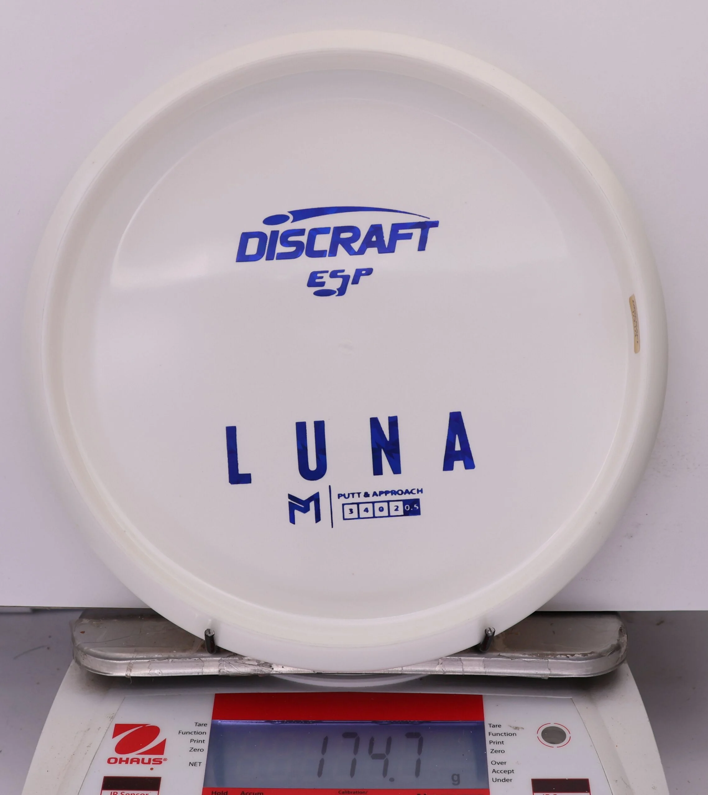993021 ESP Luna, Paul McBeth - Bottom Stamp - #413 White, 175