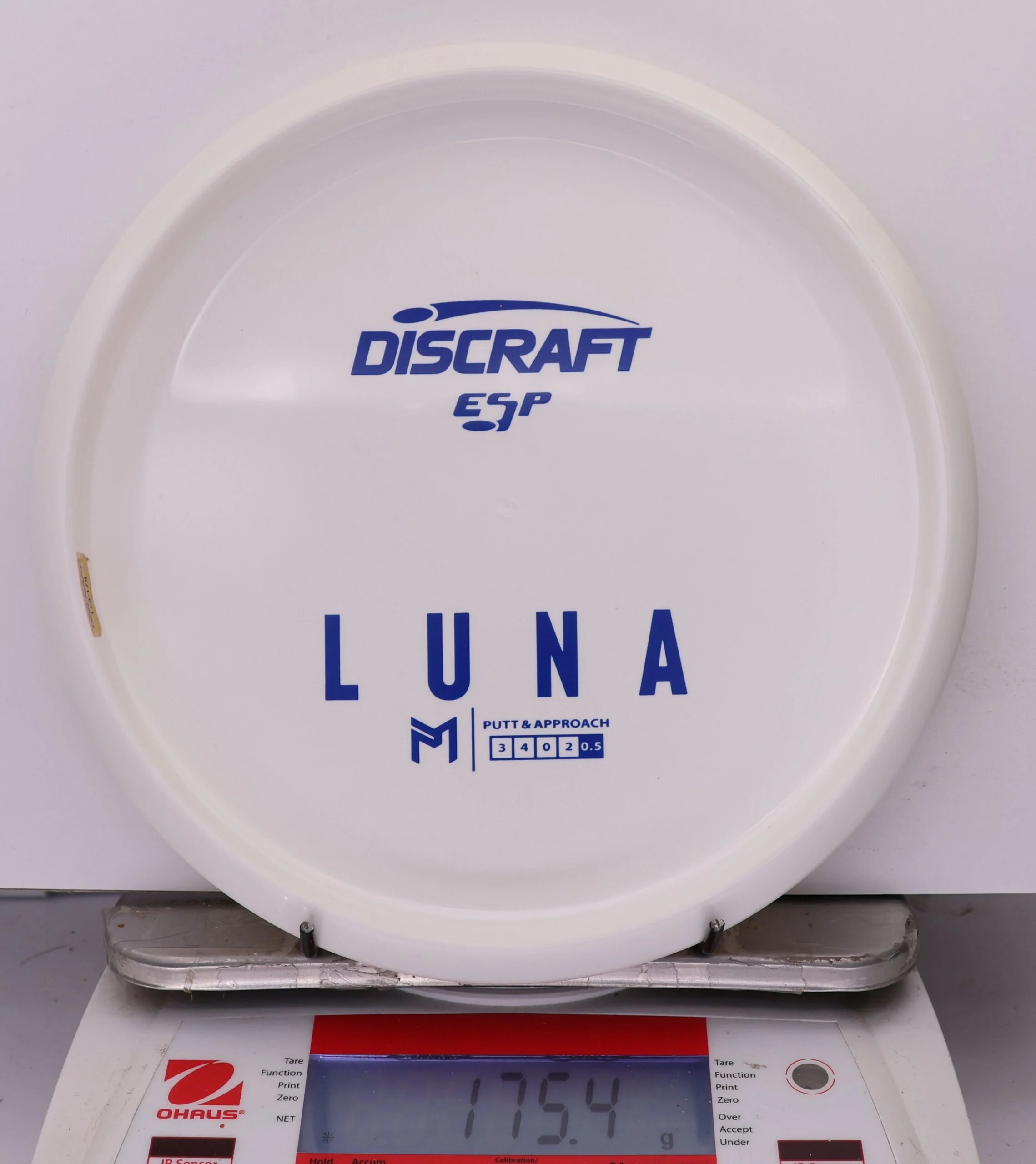 993022 ESP Luna, Paul McBeth - Bottom Stamp - #414 White, 175
