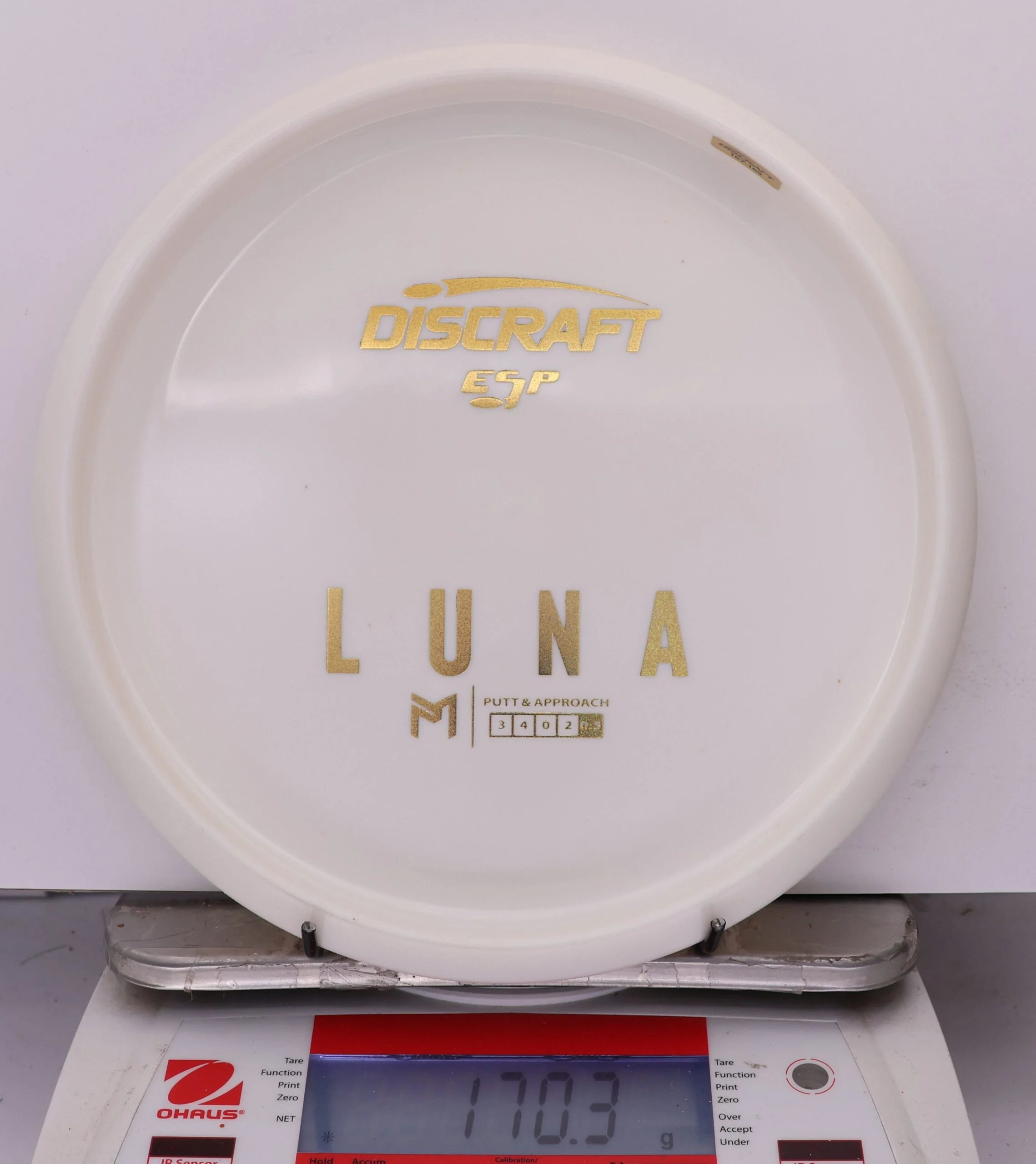 993064 ESP Luna, Paul McBeth - Bottom Stamp - #424 White, 170