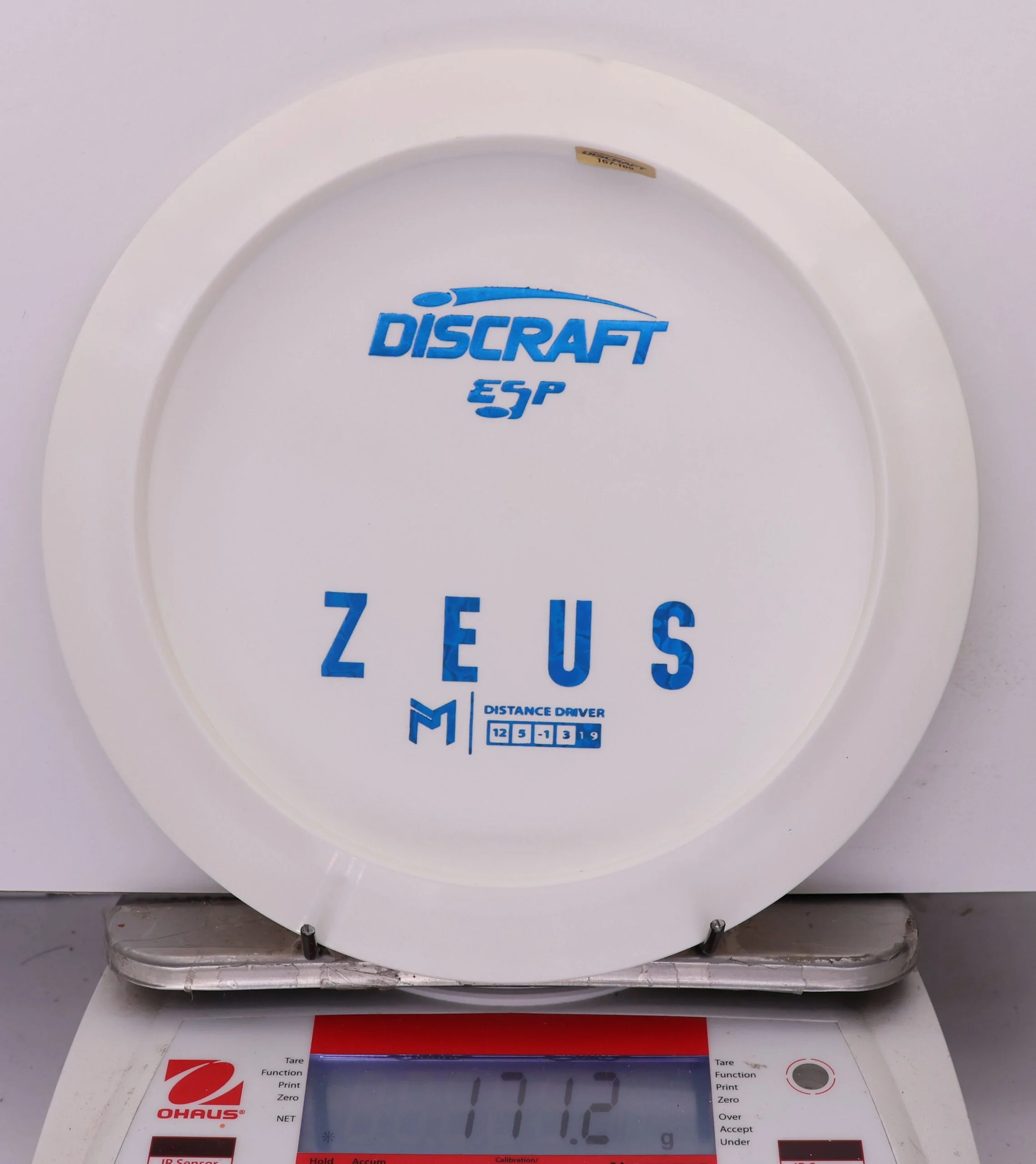 993107 ESP Zeus, Paul McBeth - Bottom Stamp - #405 White, 171