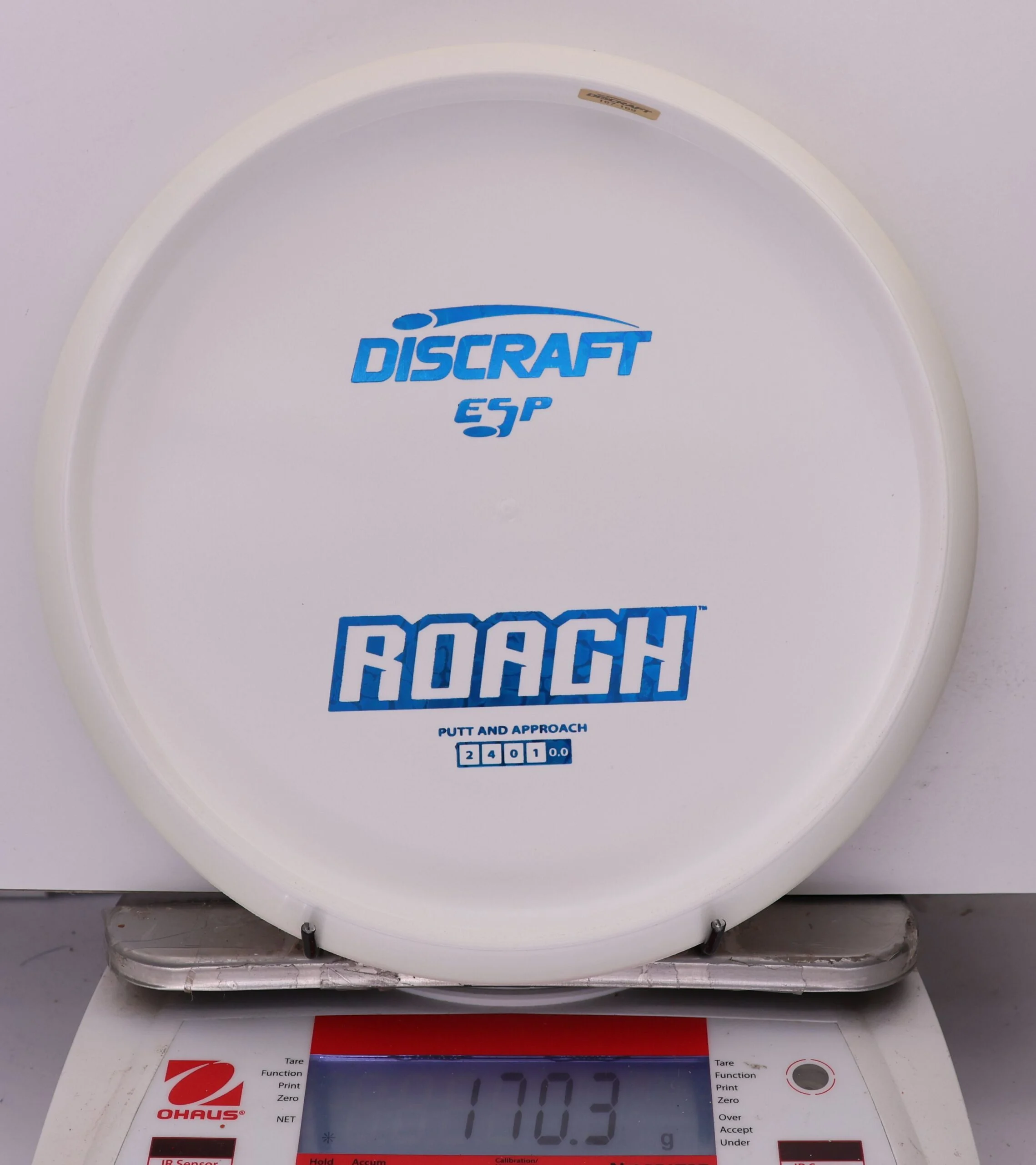 993139 ESP Roach, Bottom Stamp - #406 White, 170