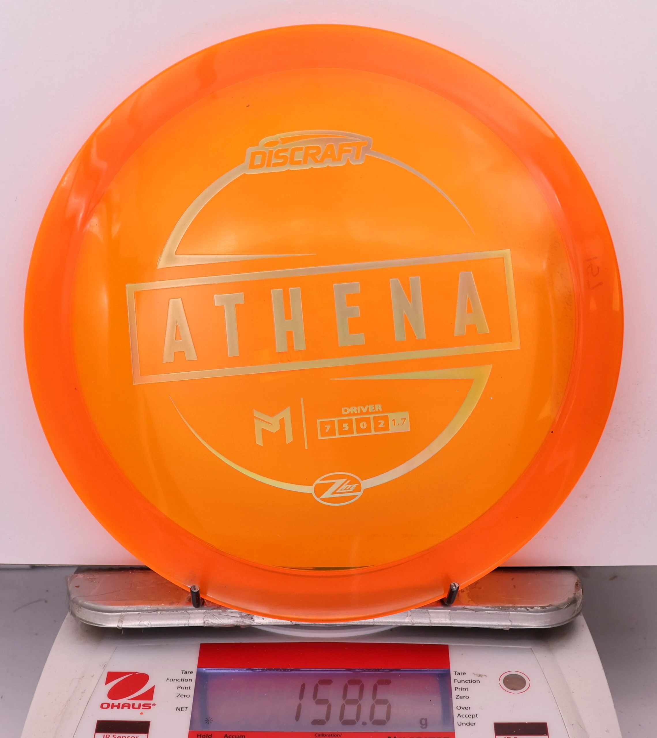 993366 Z Lite Athena, Paul McBeth - #408 Orange, 159