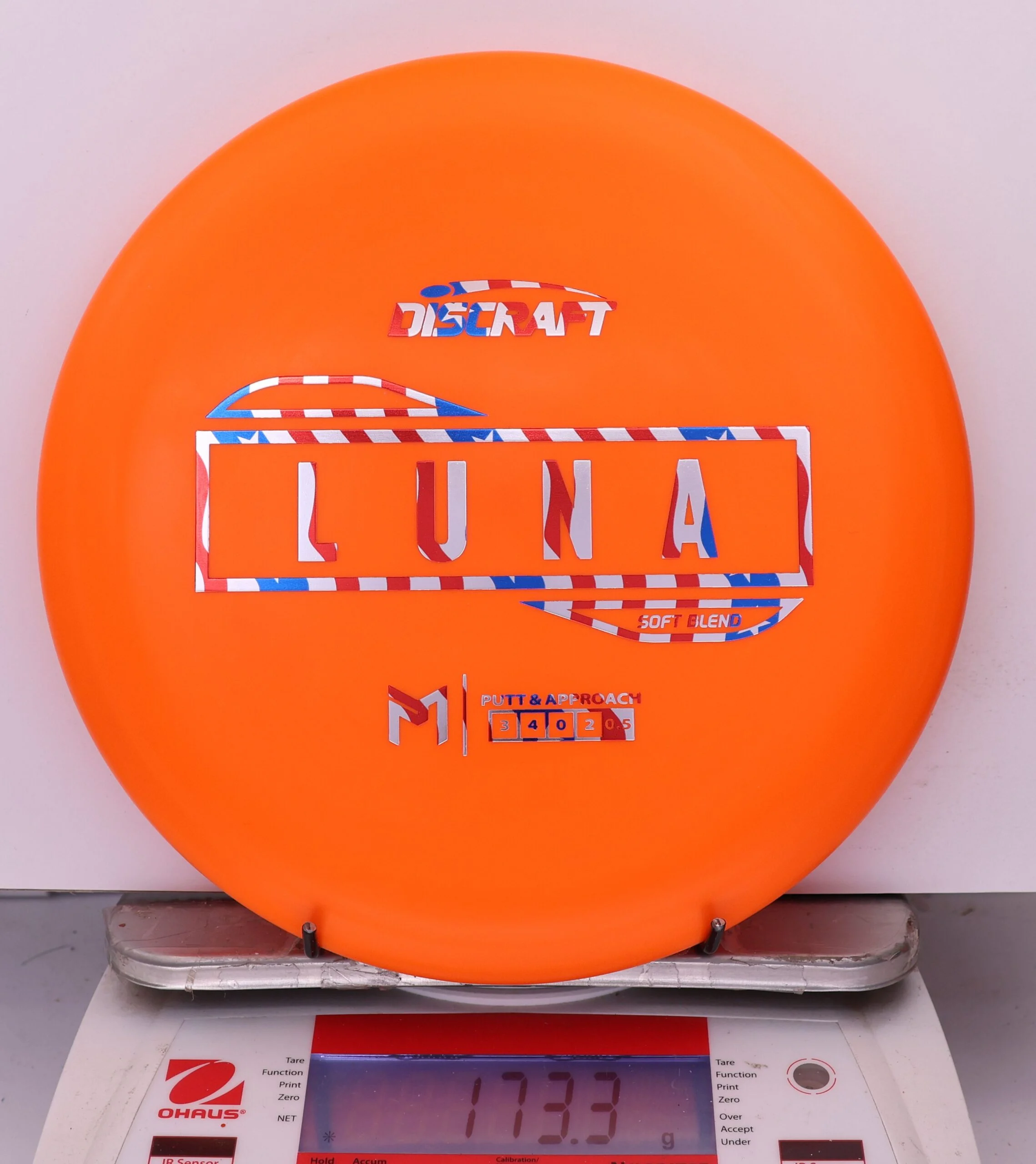 993397 Putter Line Soft Luna, Paul McBeth - #406 Orange, 173