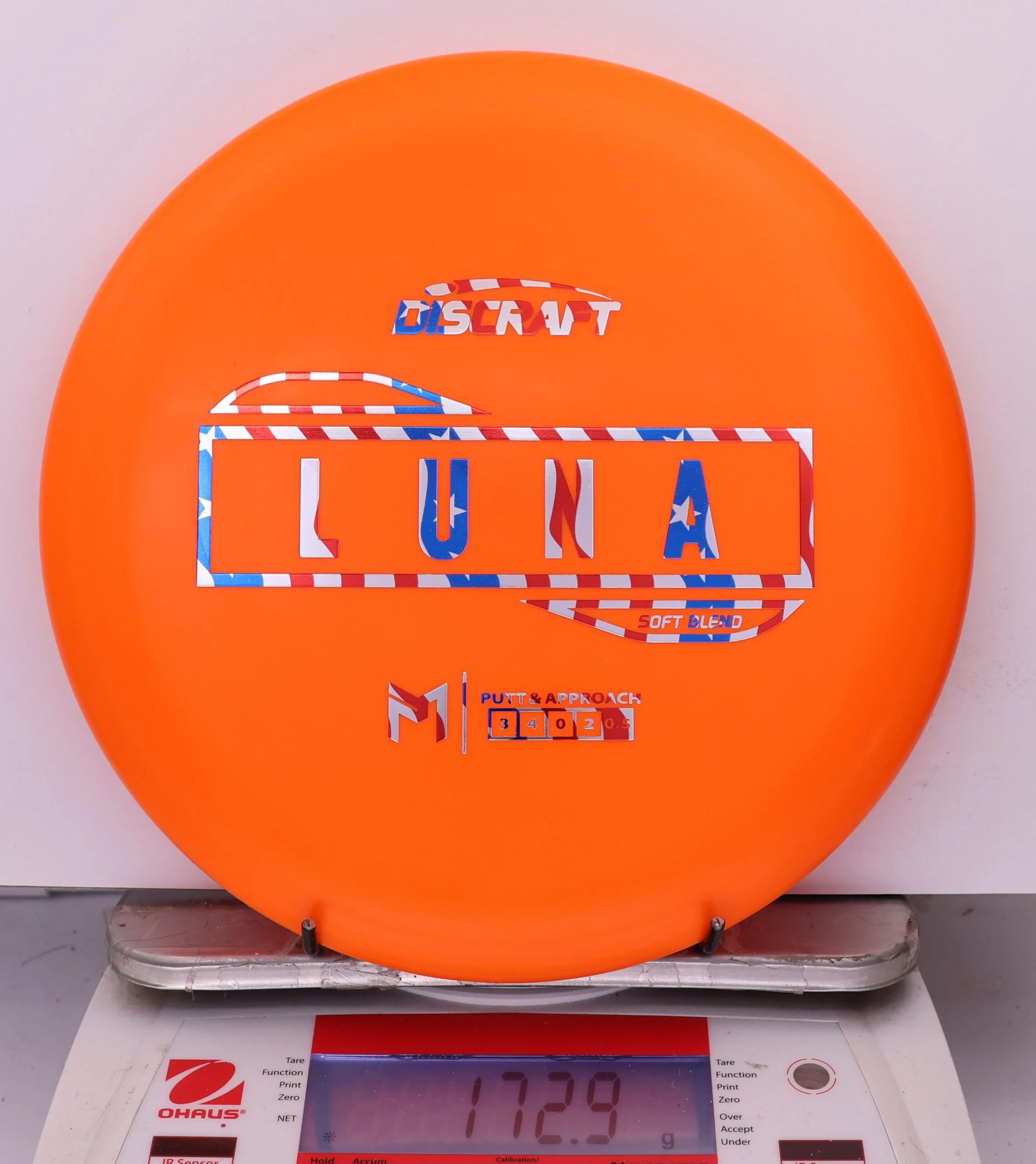993398 Putter Line Soft Luna, Paul McBeth - #407 Orange, 173