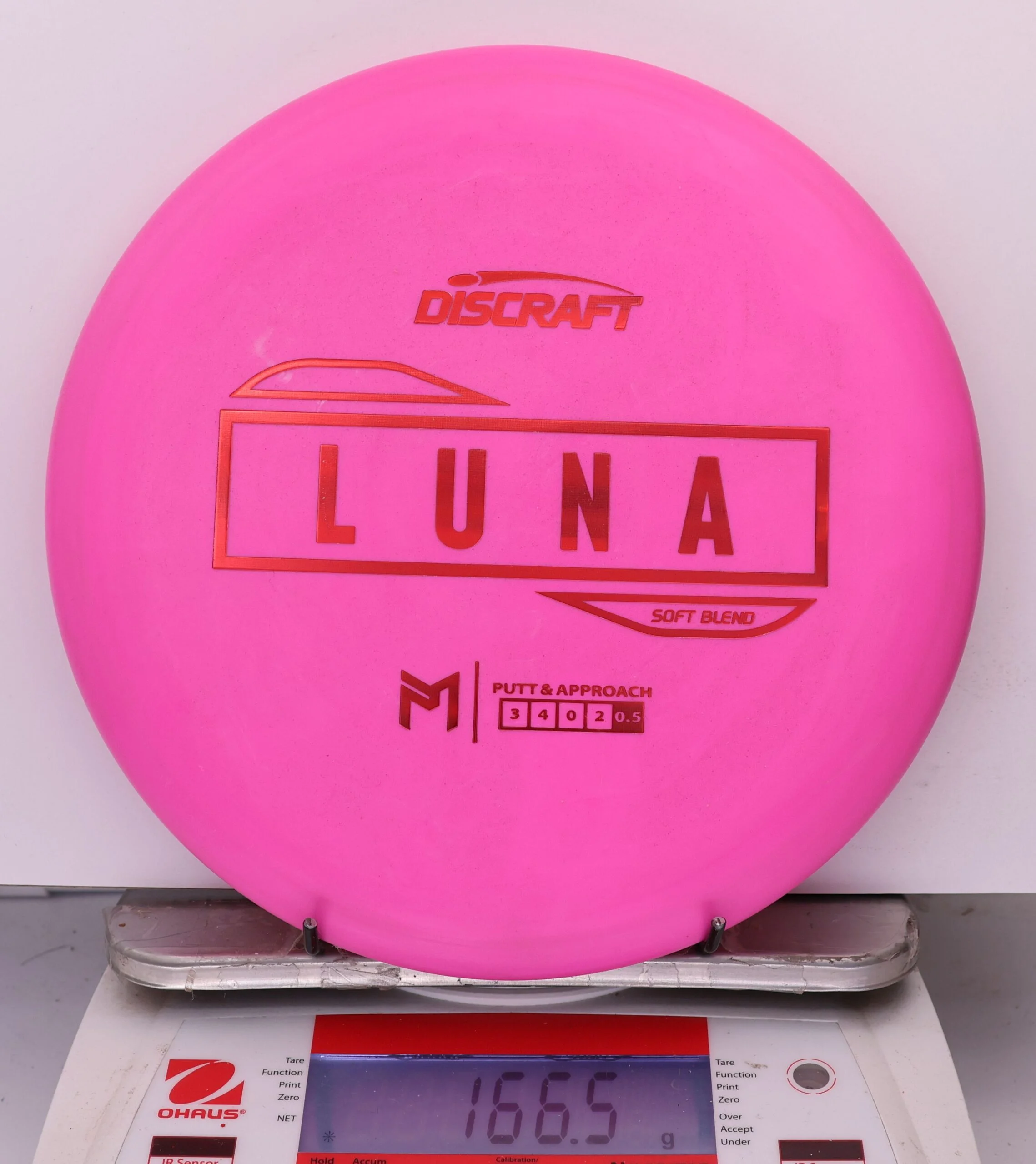 993480 Putter Line Soft Luna, Paul McBeth - #420 Pink, 167