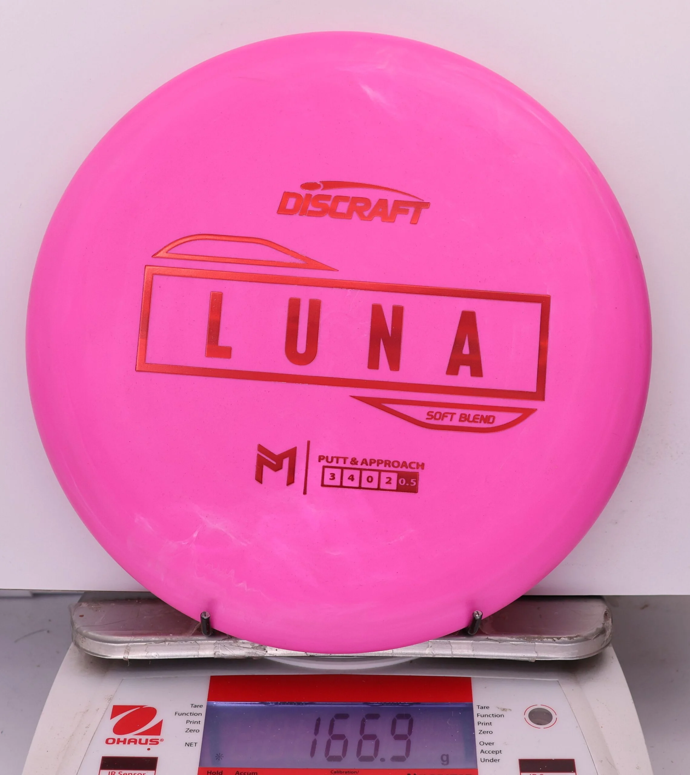 993481 Putter Line Soft Luna, Paul McBeth - #421 Pink, 167