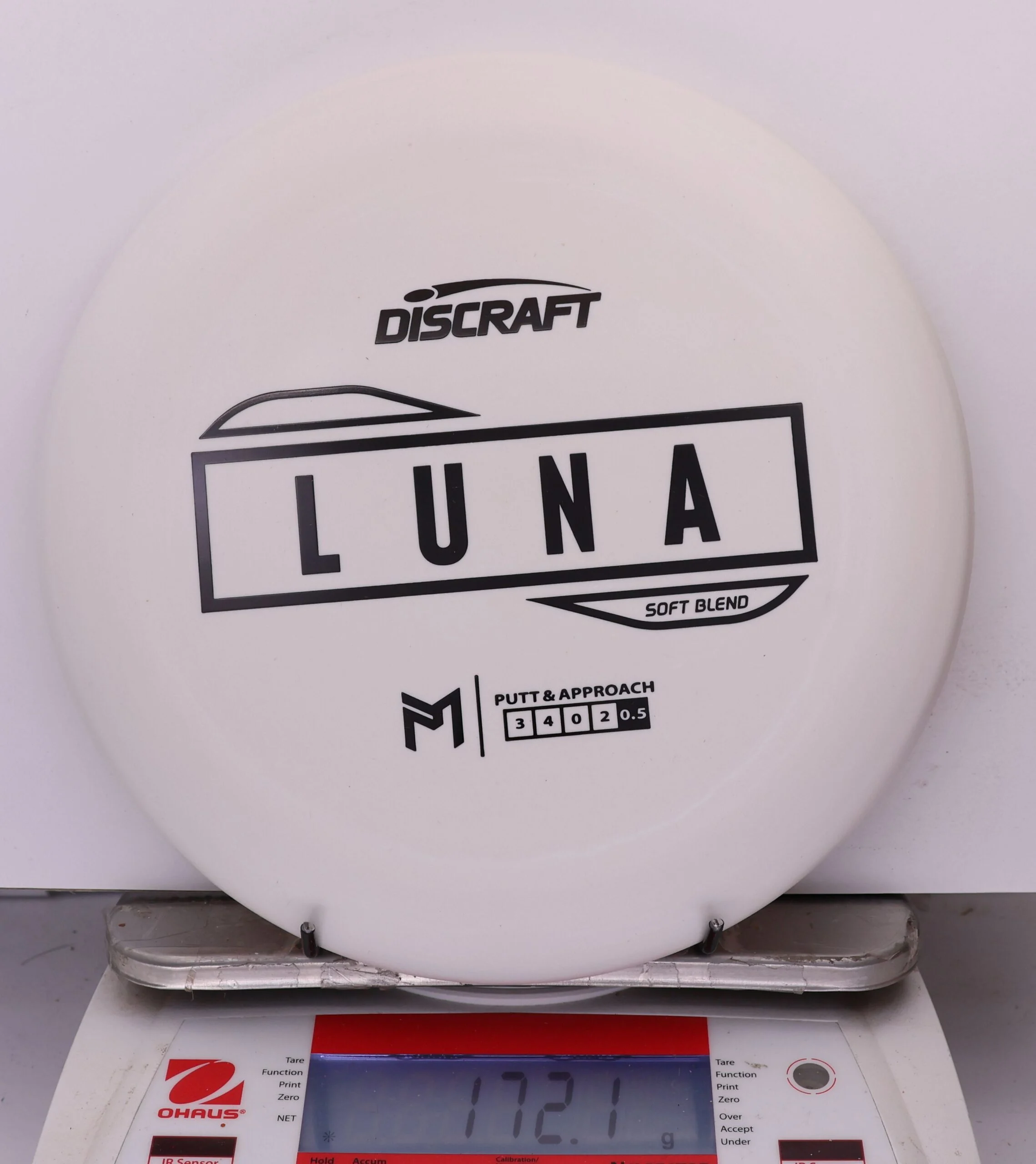993536 Putter Line Soft Luna, Paul McBeth - #430 White, 172