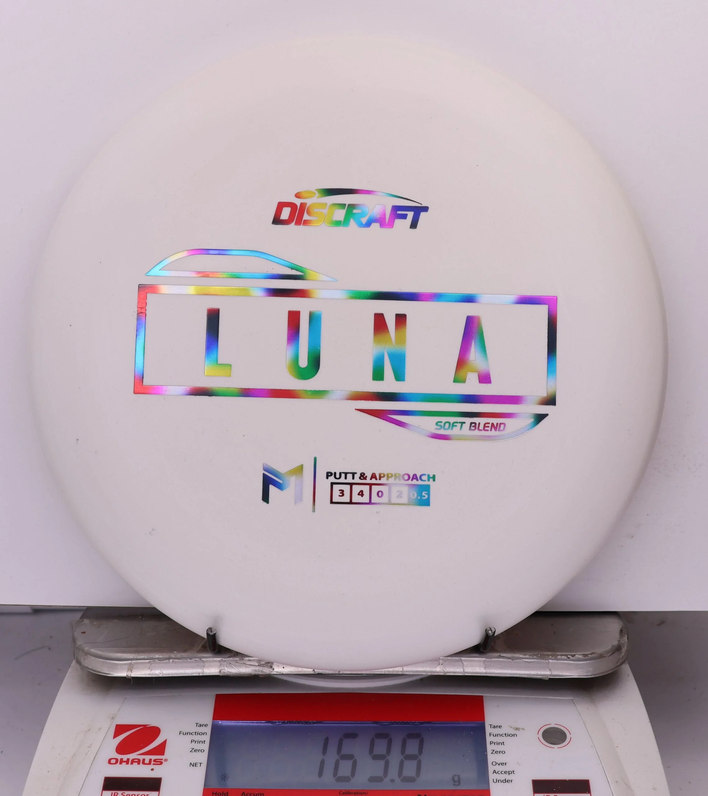 993537 Putter Line Soft Luna, Paul McBeth - #431 White, 170
