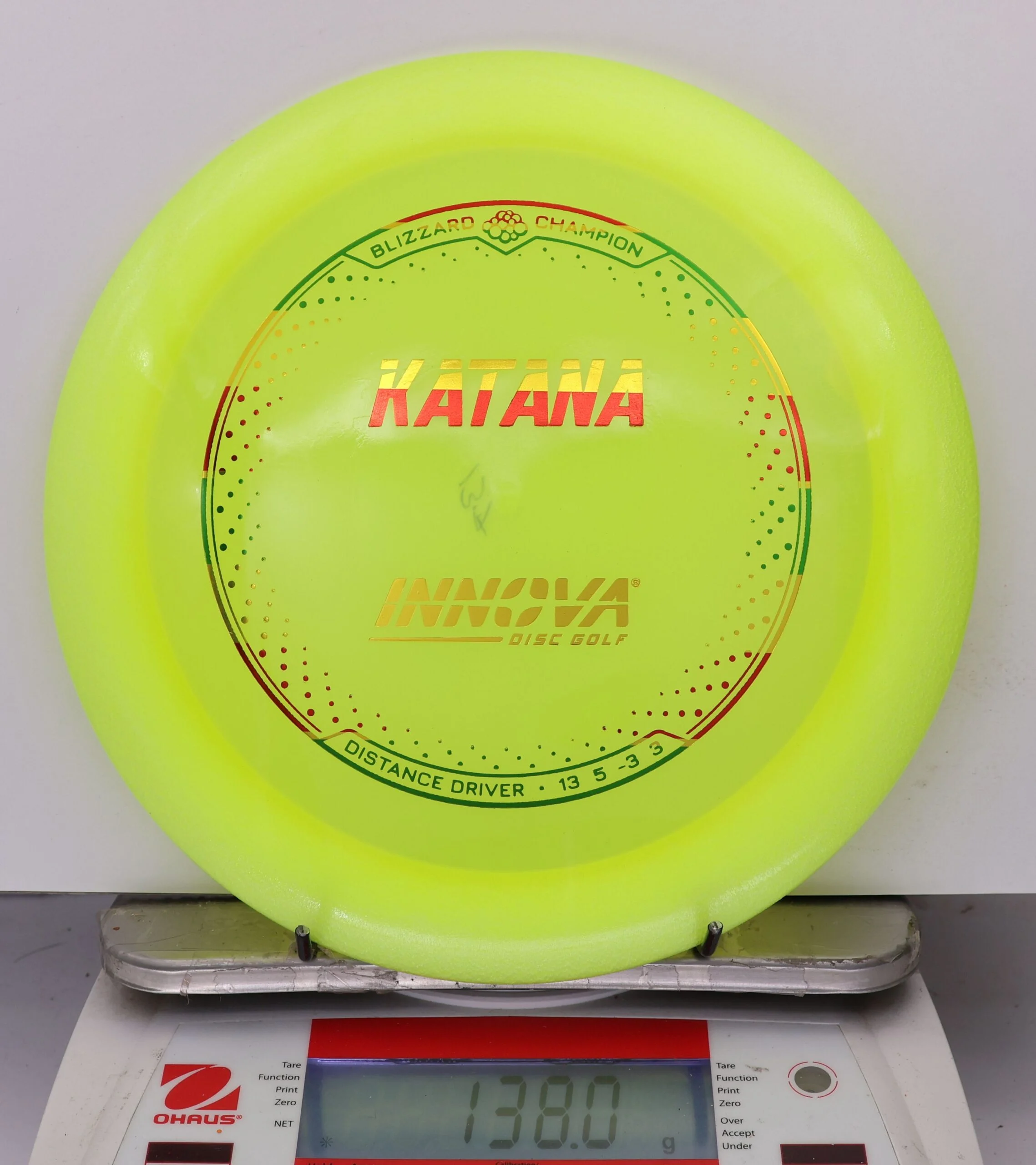 994150 Blizzard Katana - #954 NYellow, 138