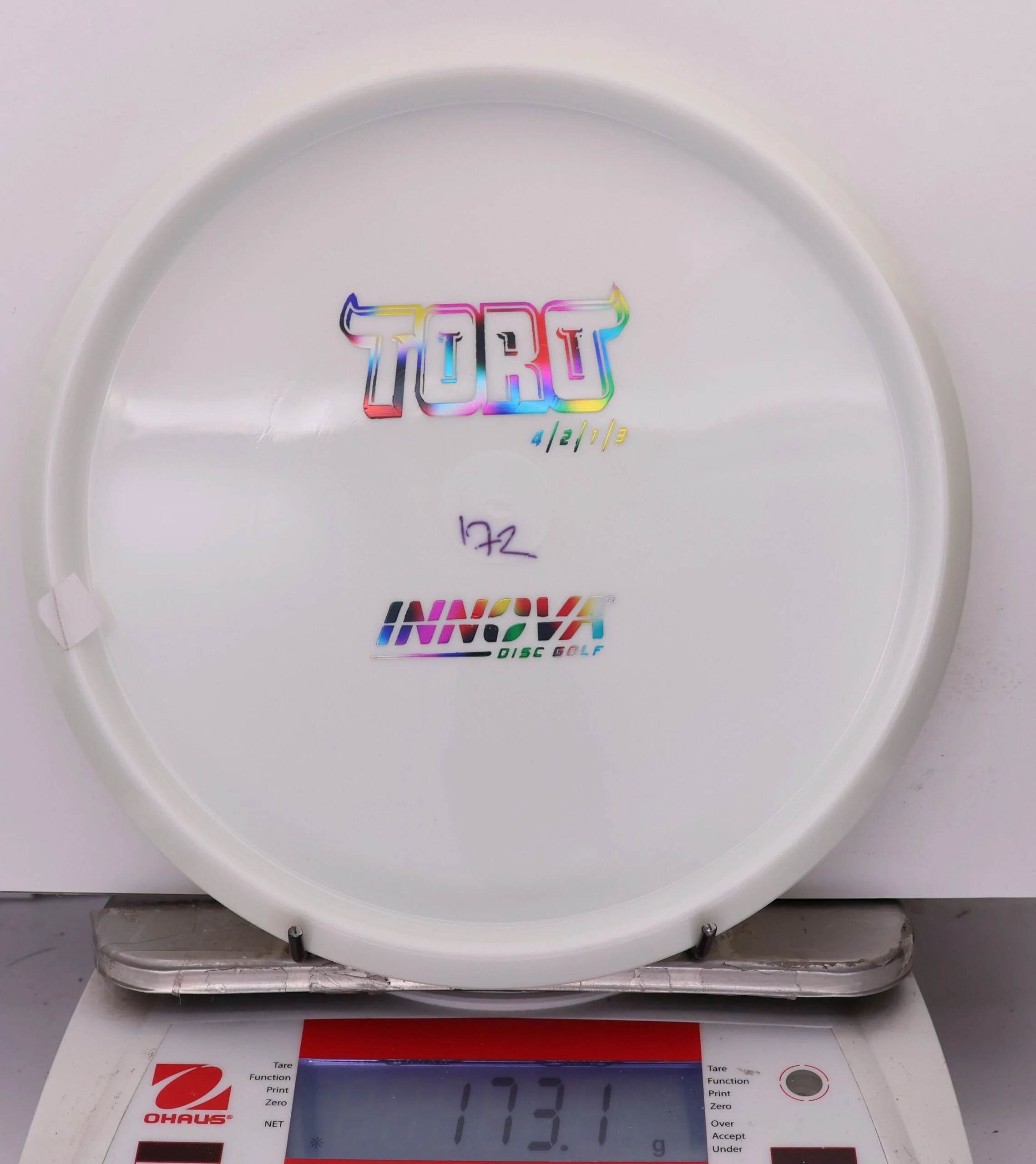 994955 Star Toro, Bottom Stamp - #950 White, 173