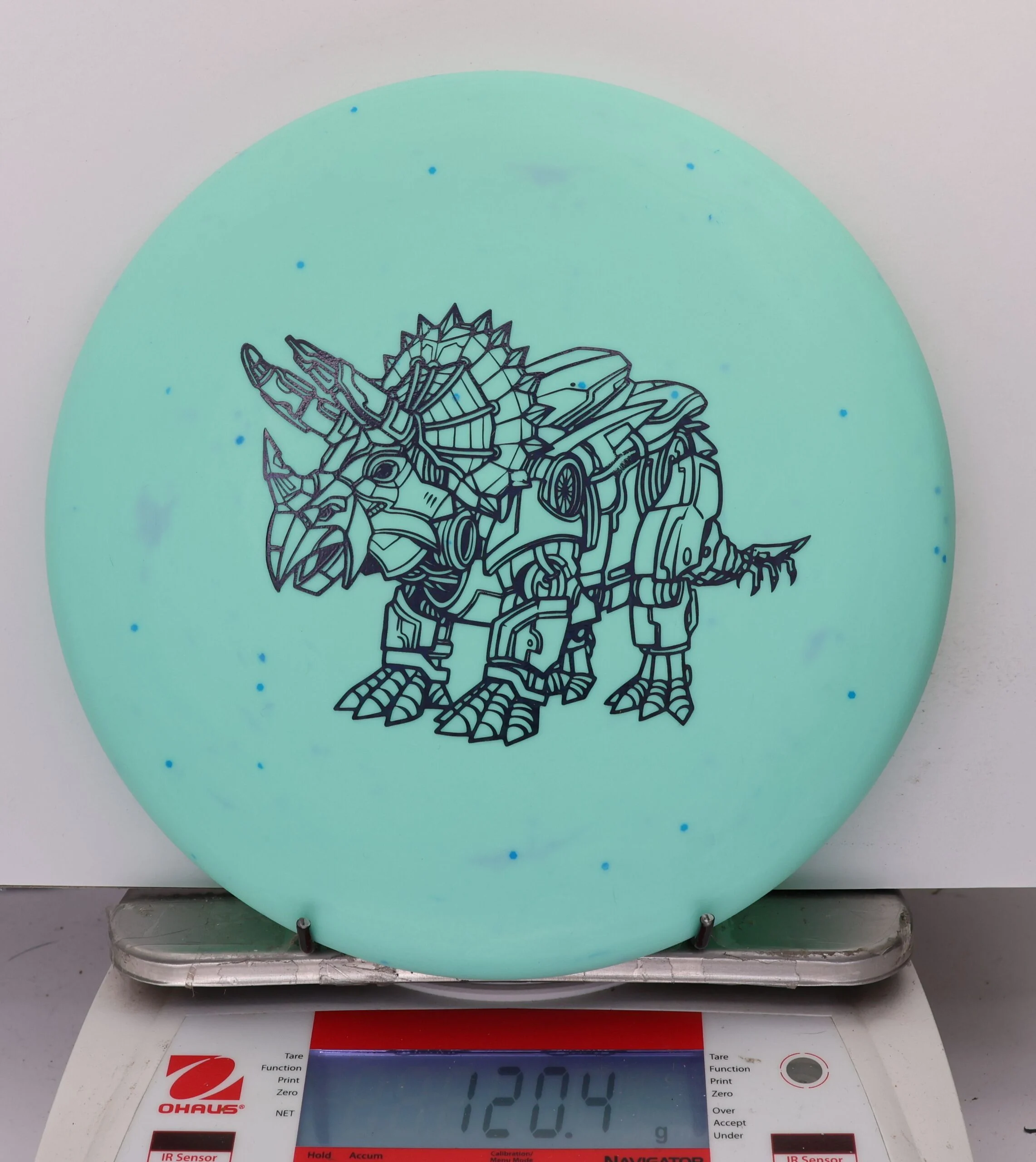 995393 Egg Shell Triceratops - #642 Aqua, 120