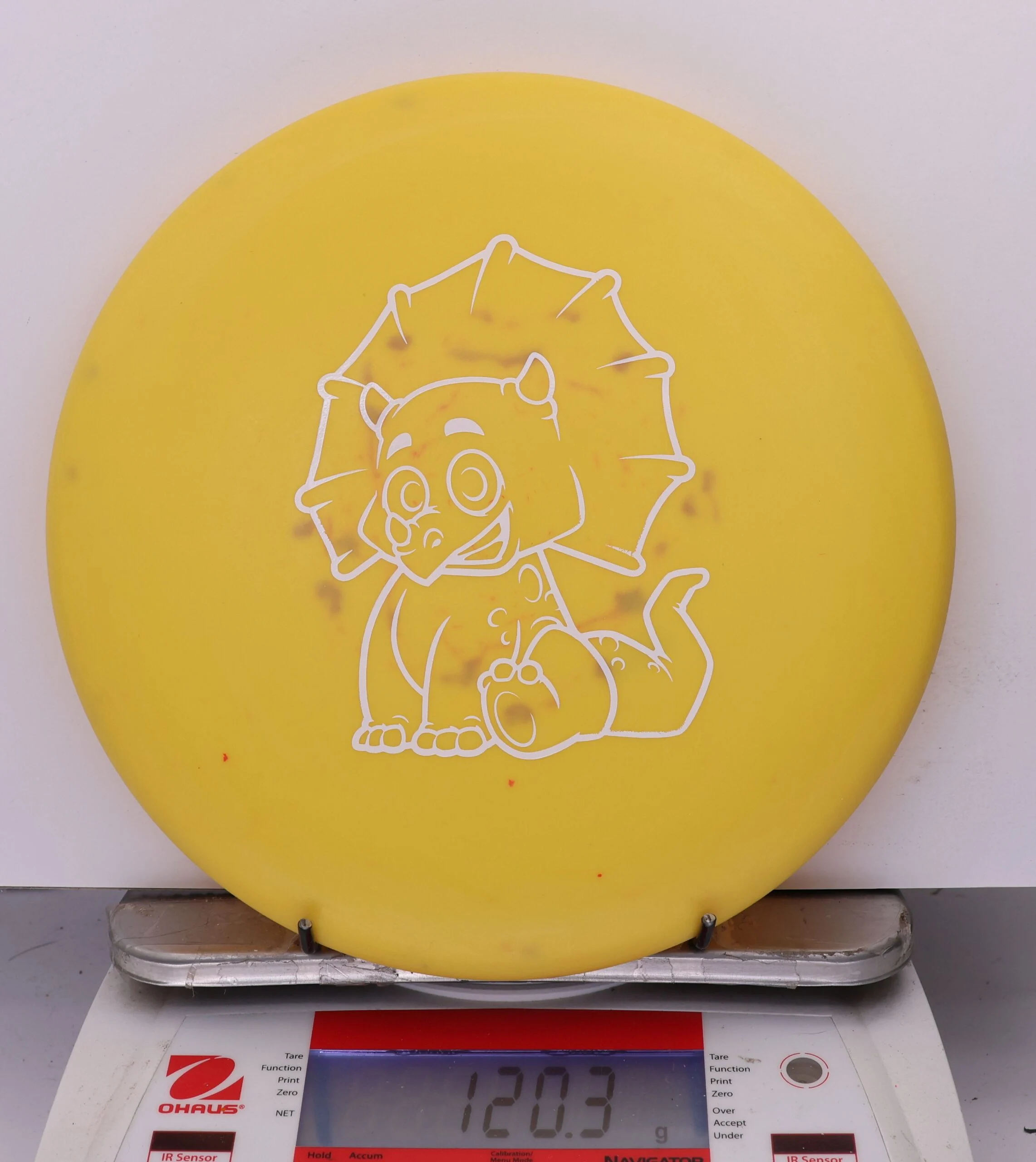 995400 Egg Shell Triceratops - #646 Yellow, 120
