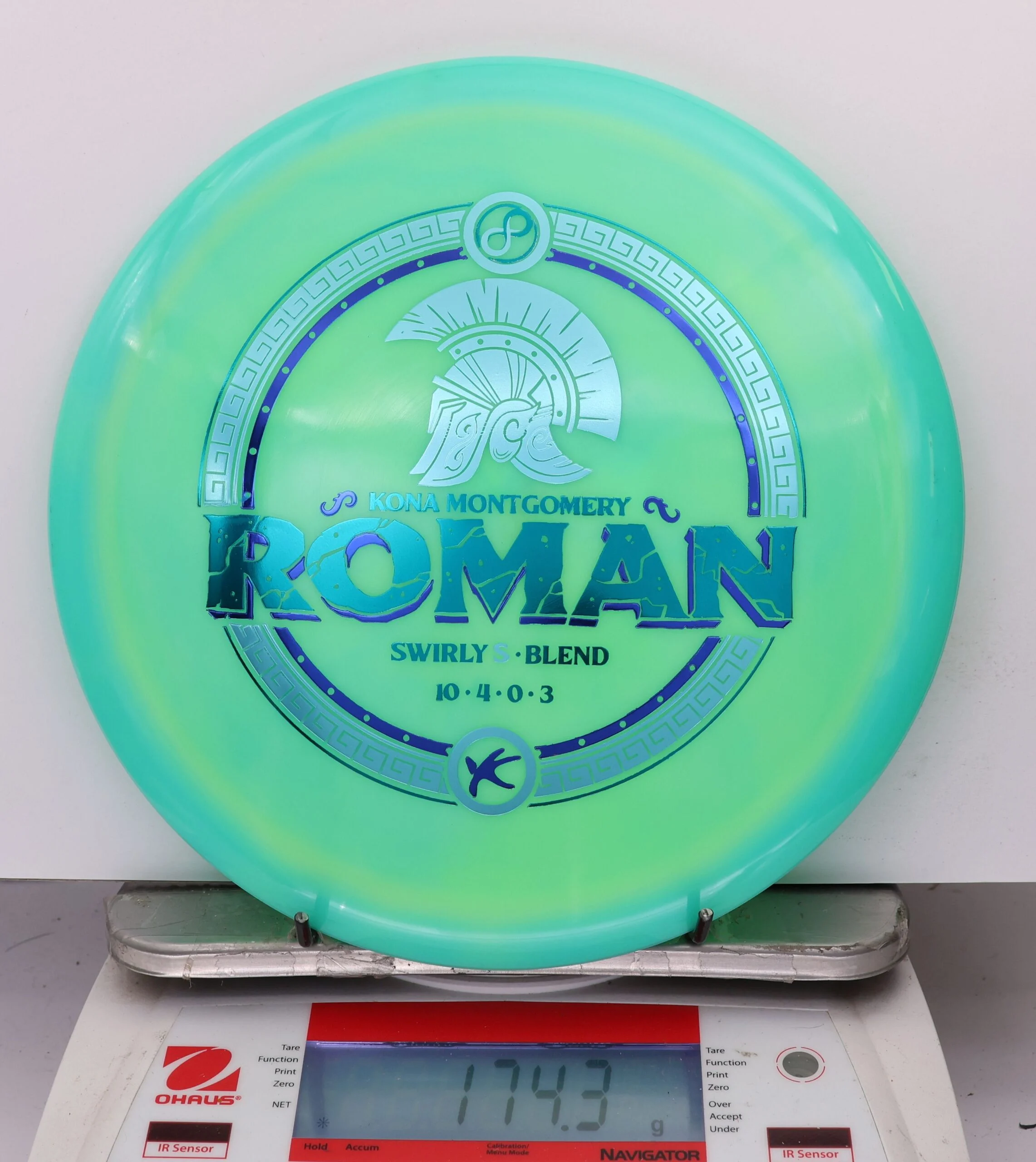 996068 Swirly S-Blend Roman, Kona Montgomery 2026 - #645 Teal, 174