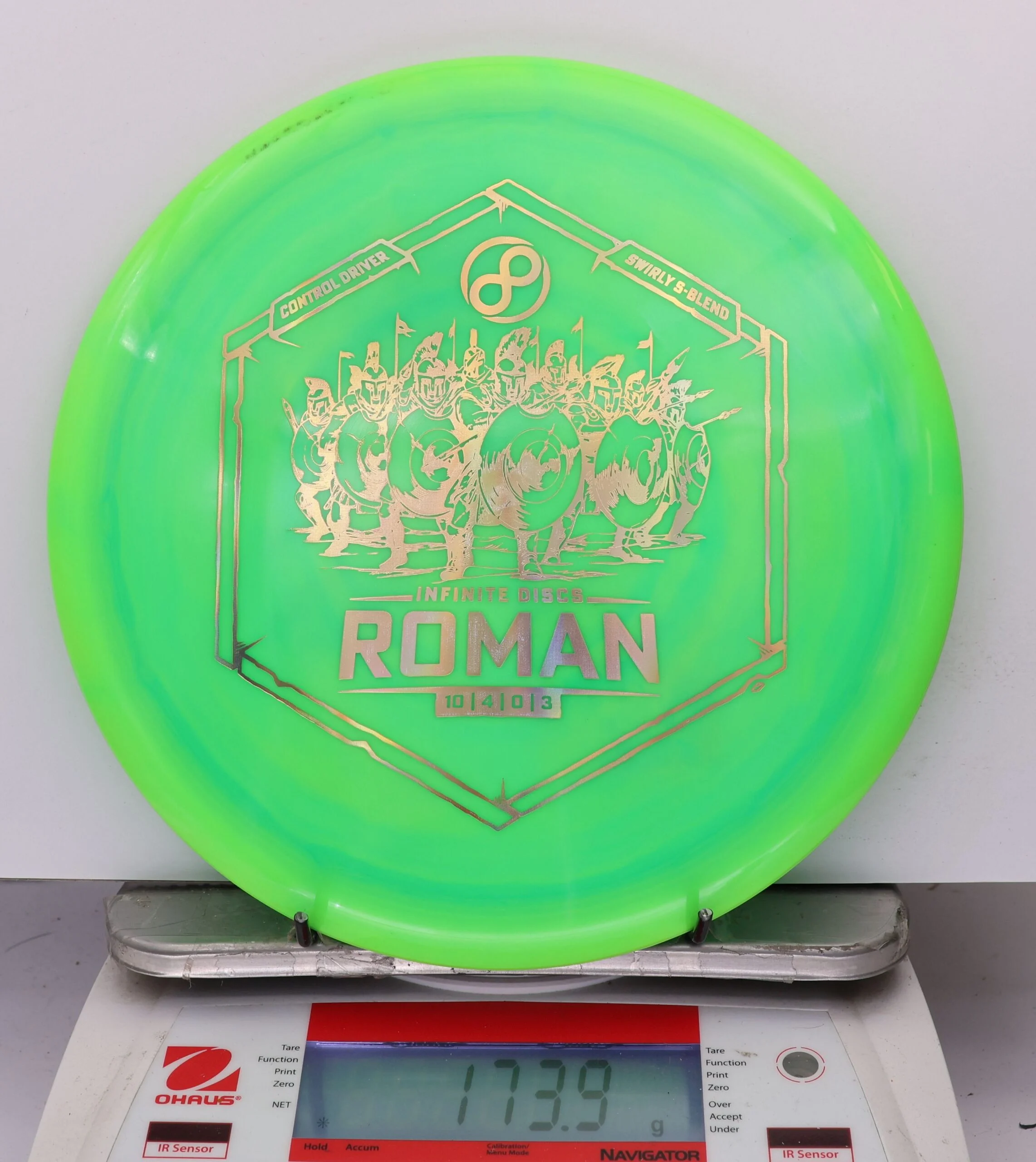 996094 Swirly S-Blend Roman - #641 Green, 174