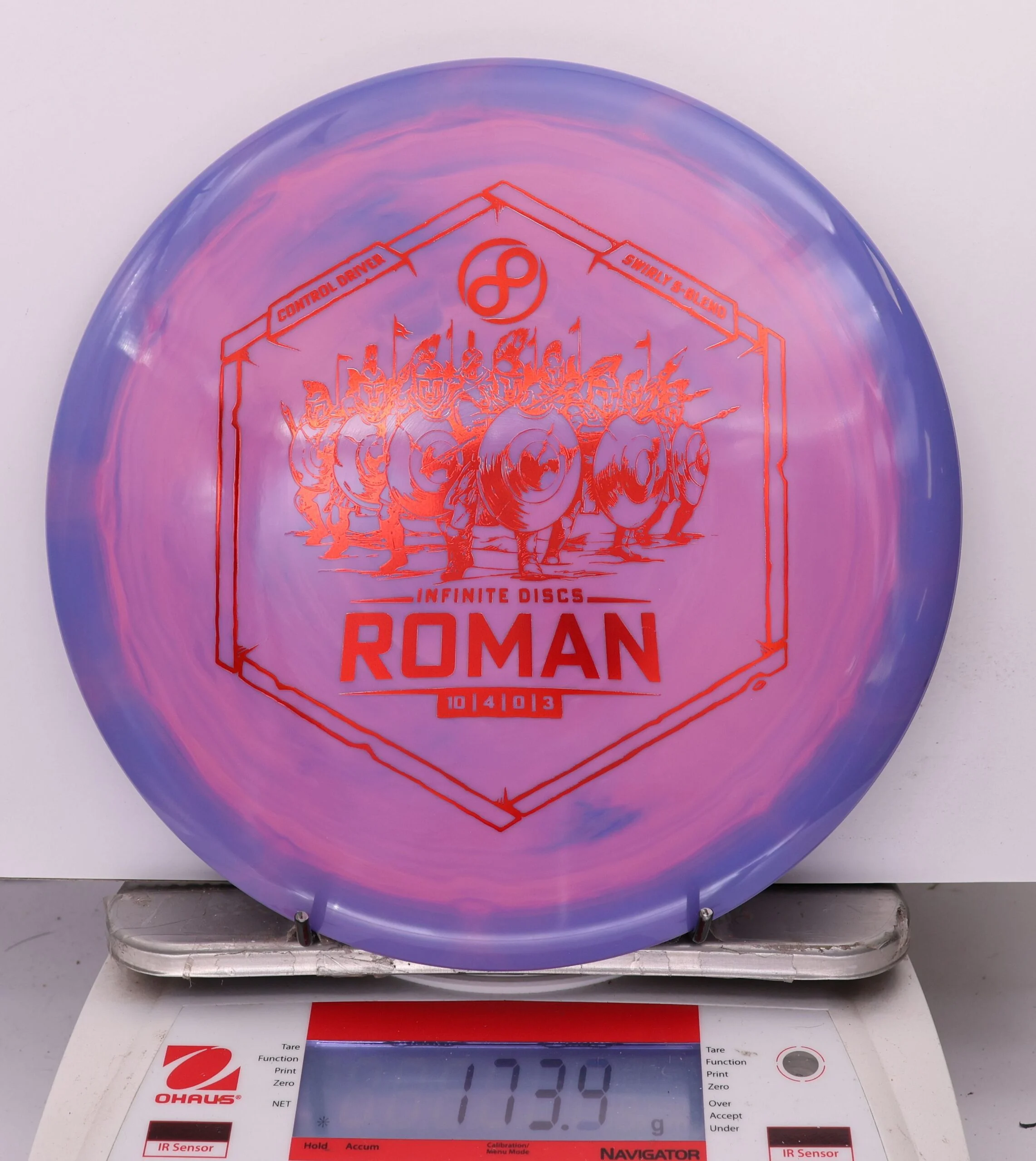996098 Swirly S-Blend Roman - #645 PurplePink, 173