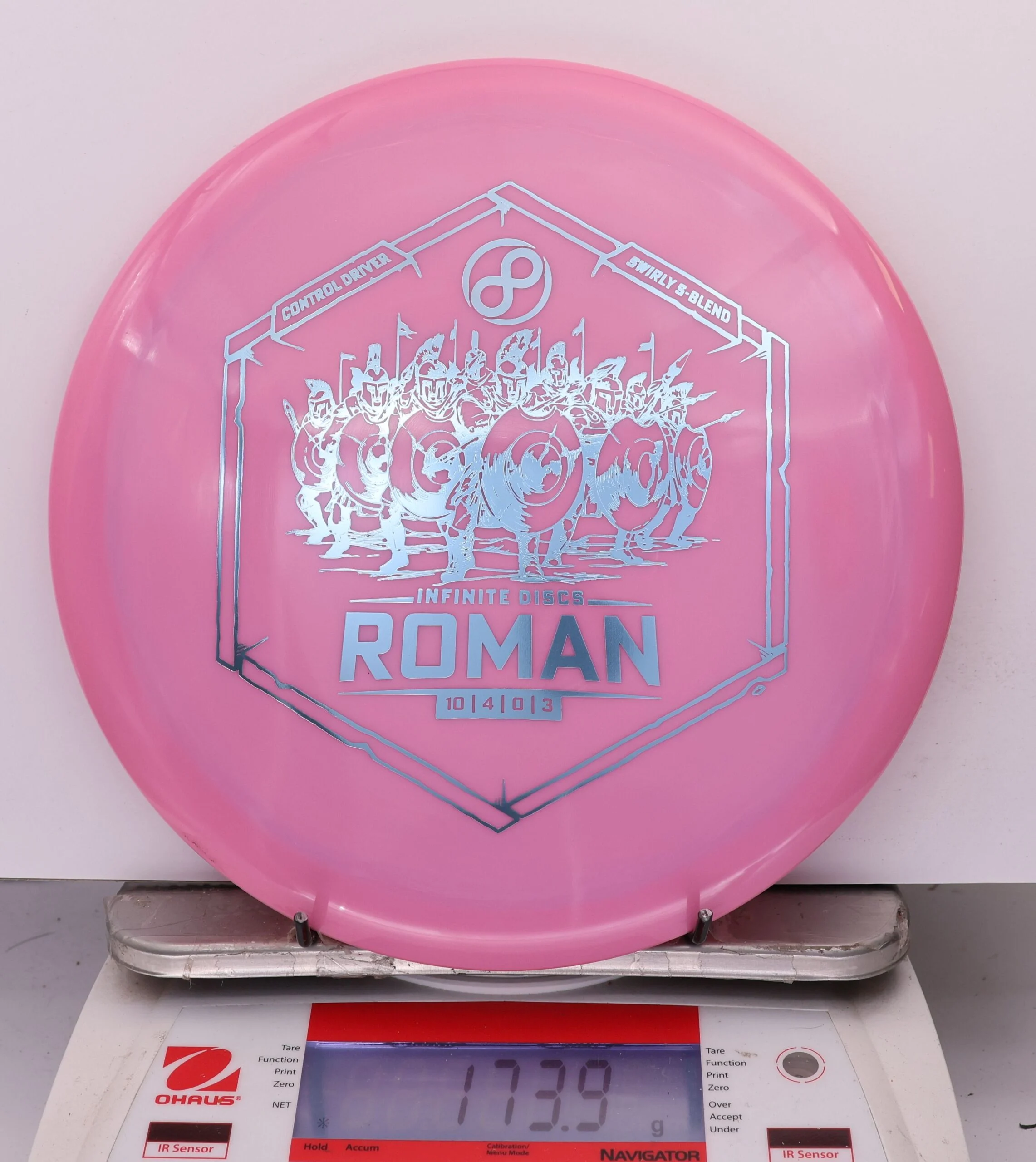 996105 Swirly S-Blend Roman - #647 Pinkish, 174