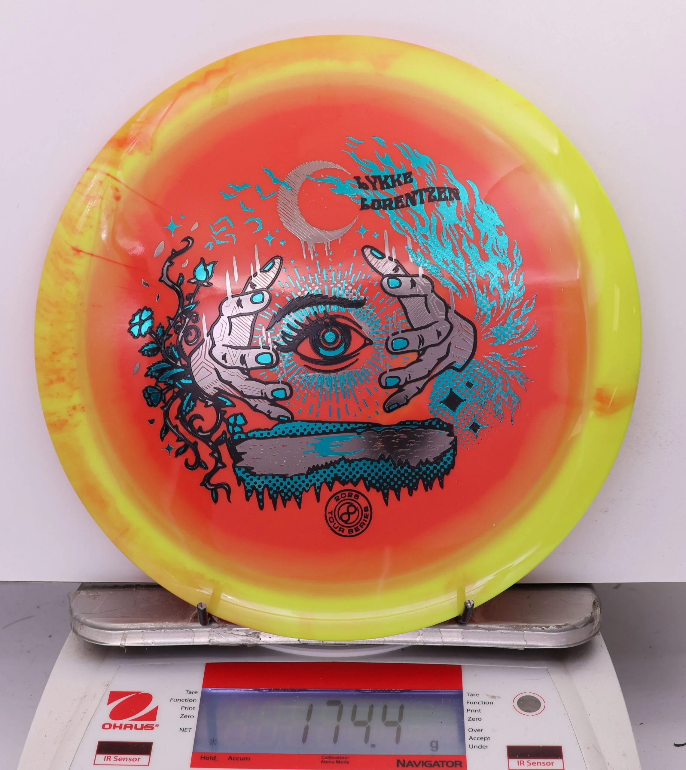 996154 Halo G-Blend Maya, Lykke Lorentzen 2026 Tour Series - #641 Yellow-Red, 174