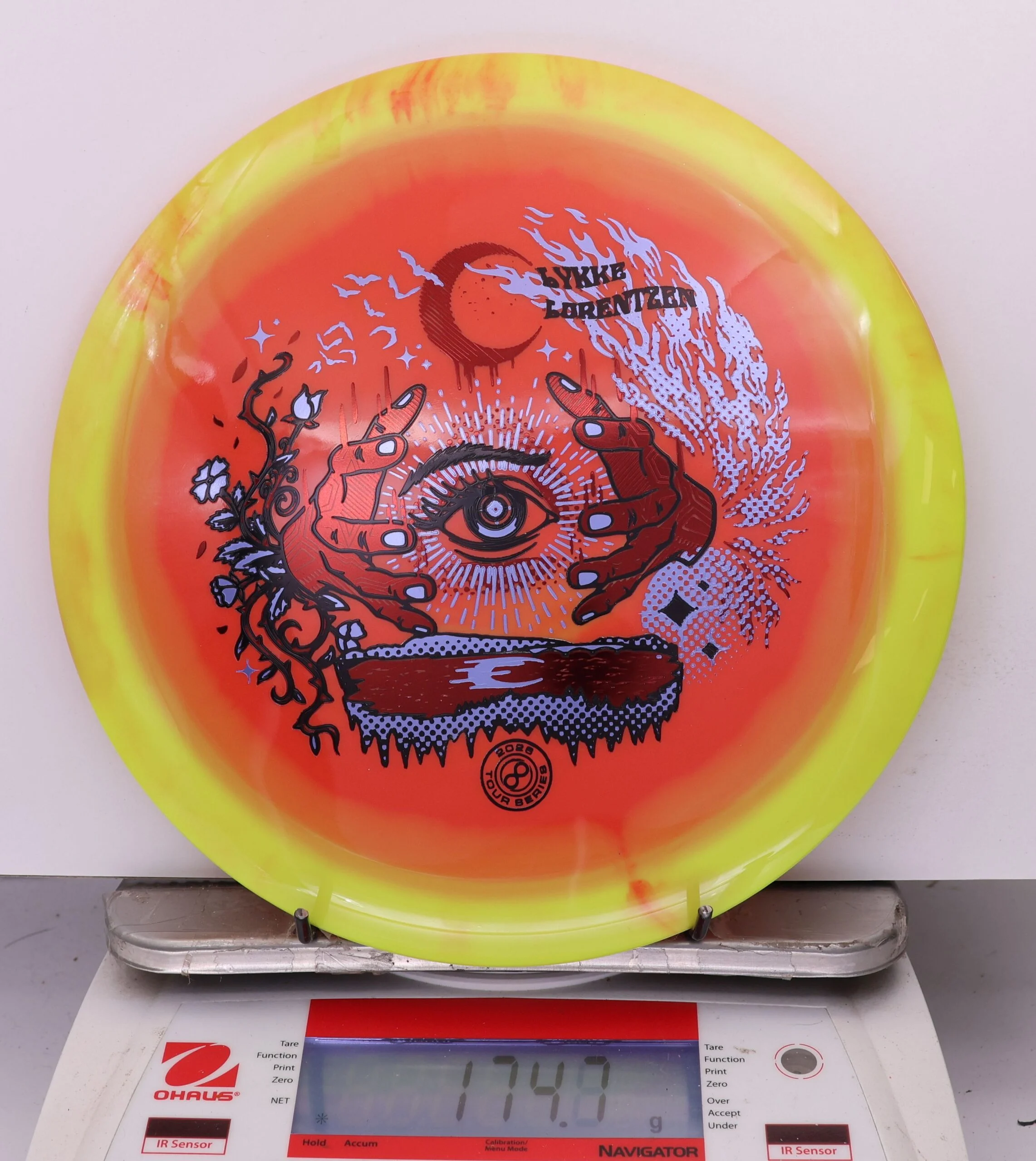 996155 Halo G-Blend Maya, Lykke Lorentzen 2026 Tour Series - #642 Yellow-Red, 175