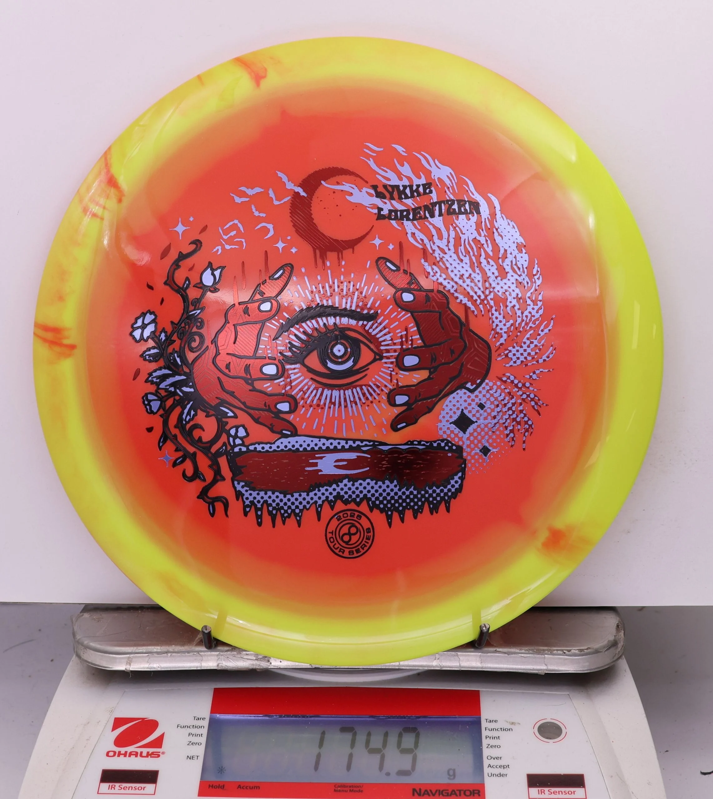 996156 Halo G-Blend Maya, Lykke Lorentzen 2026 Tour Series - #643 Yellow-Red, 175