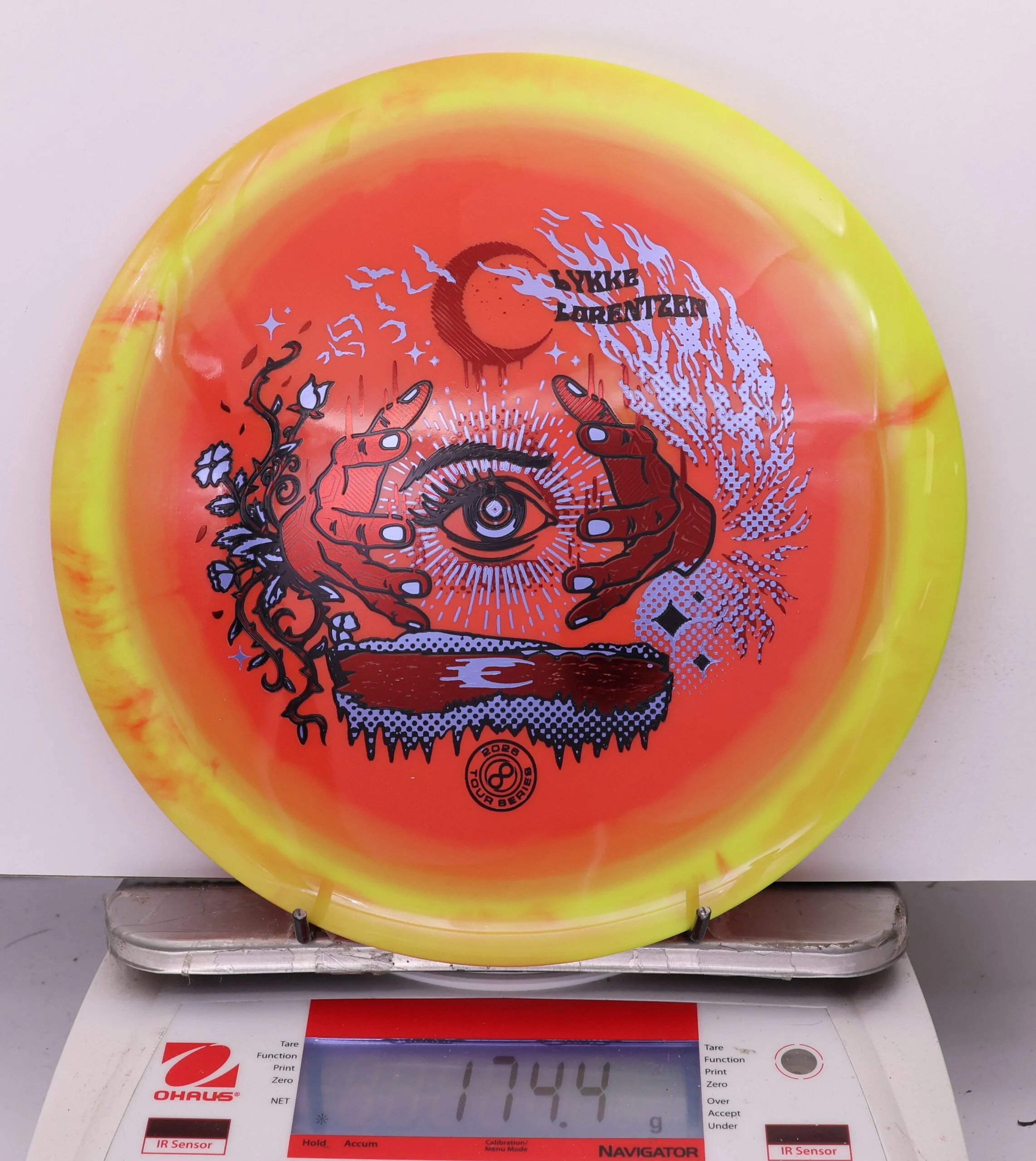 996158 Halo G-Blend Maya, Lykke Lorentzen 2026 Tour Series - #645 Yellow-Red, 174