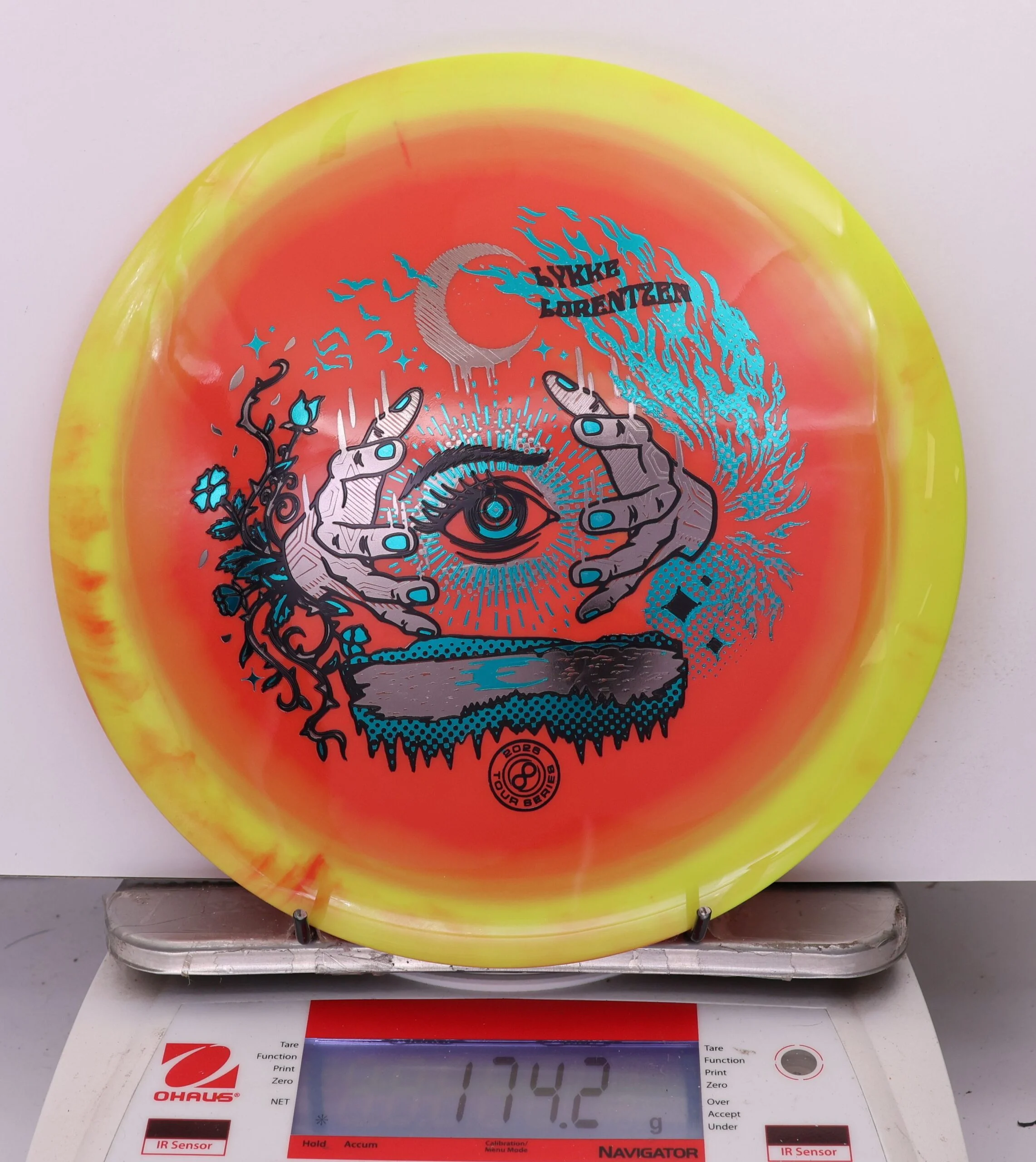 996174 Halo G-Blend Maya, Lykke Lorentzen 2026 Tour Series - #646 Yellow-Red, 174