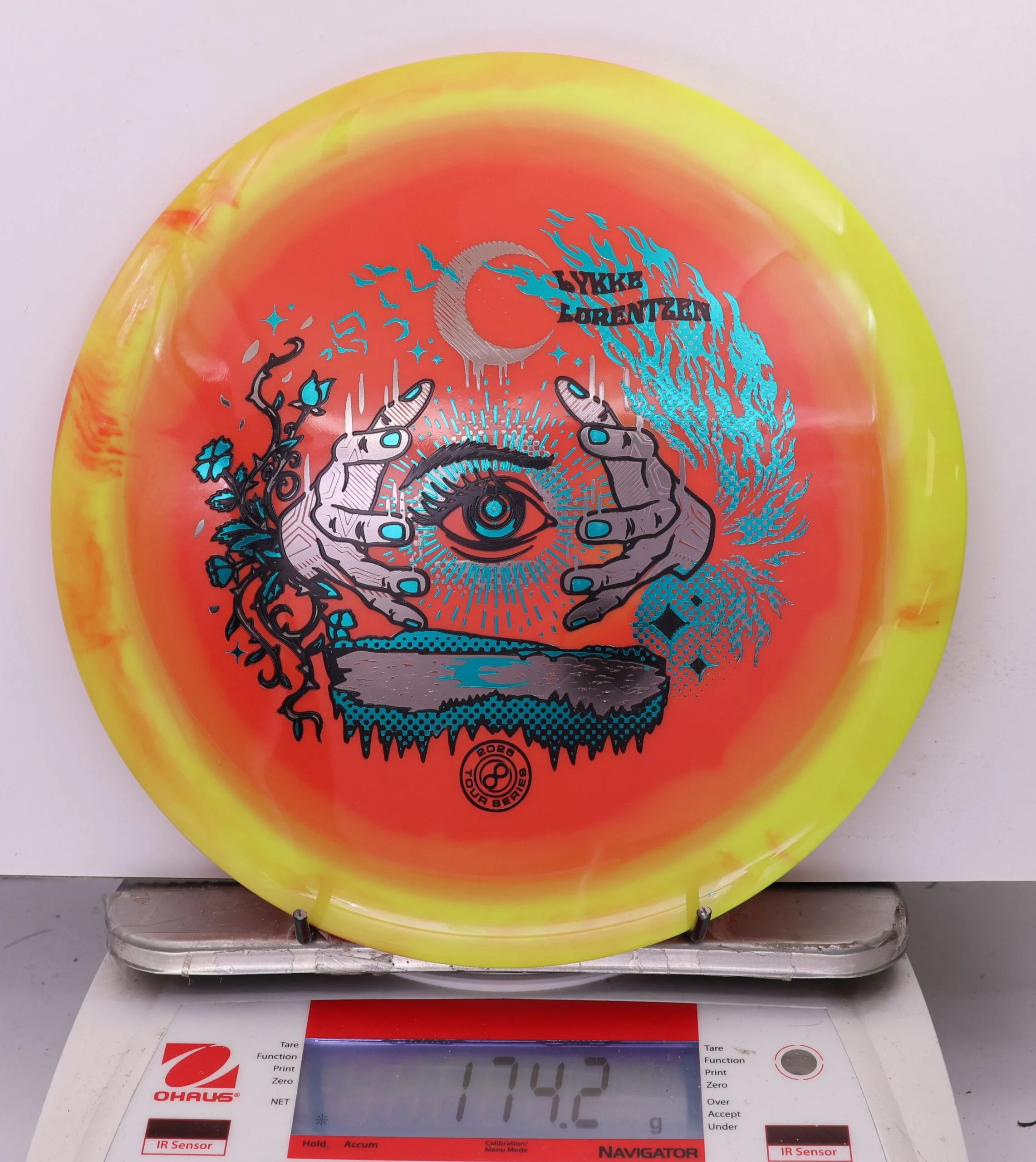 996175 Halo G-Blend Maya, Lykke Lorentzen 2026 Tour Series - #647 Yellow-Red, 174