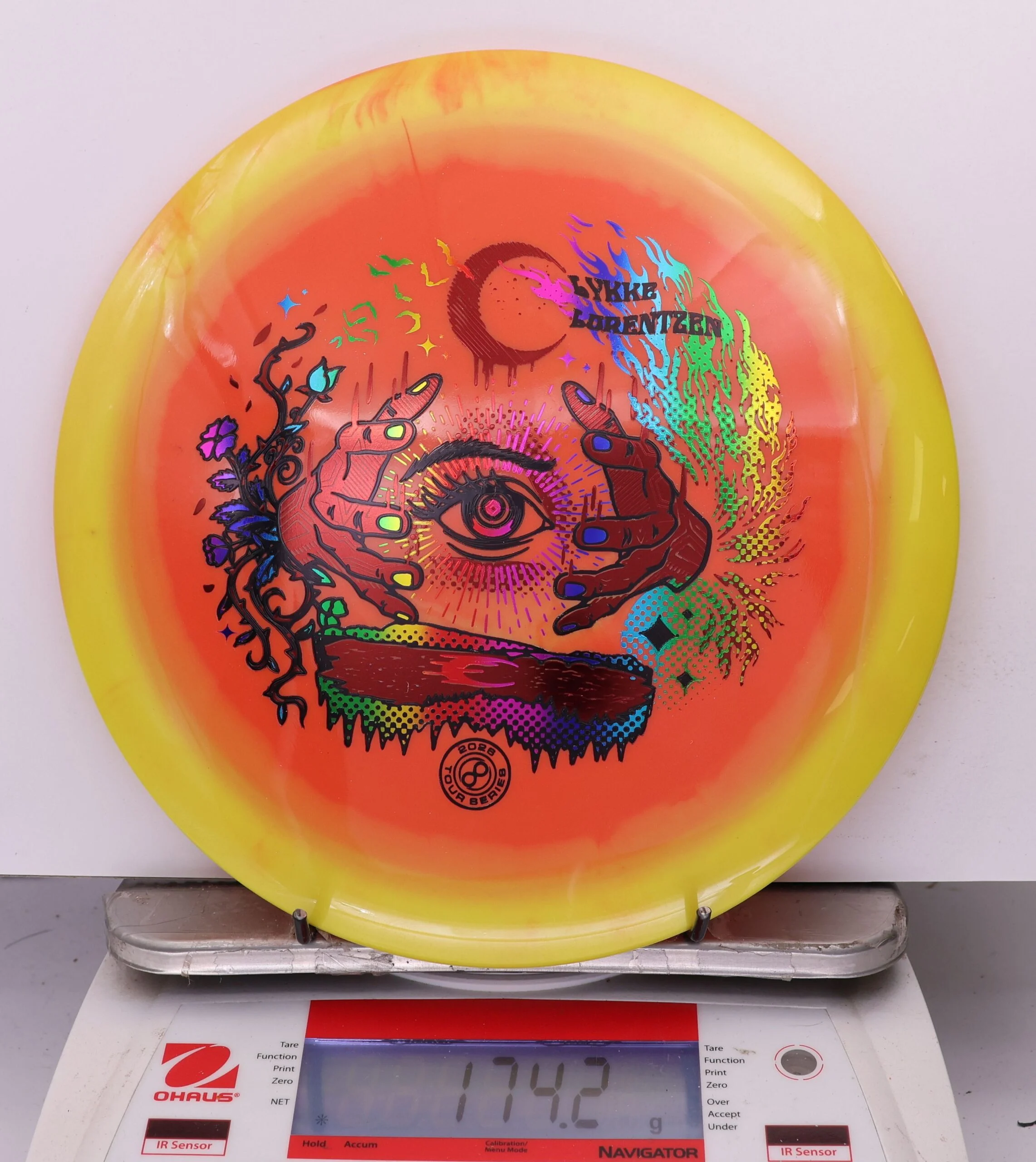 996177 Halo G-Blend Maya, Lykke Lorentzen 2026 Tour Series - #649 Yellow-Red, 174