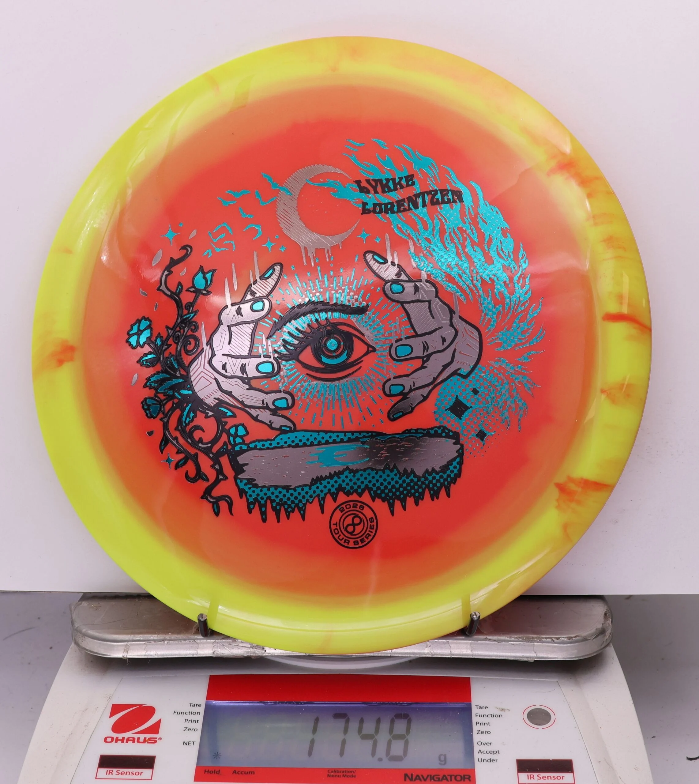 996178 Halo G-Blend Maya, Lykke Lorentzen 2026 Tour Series - #650 Yellow-Red, 175