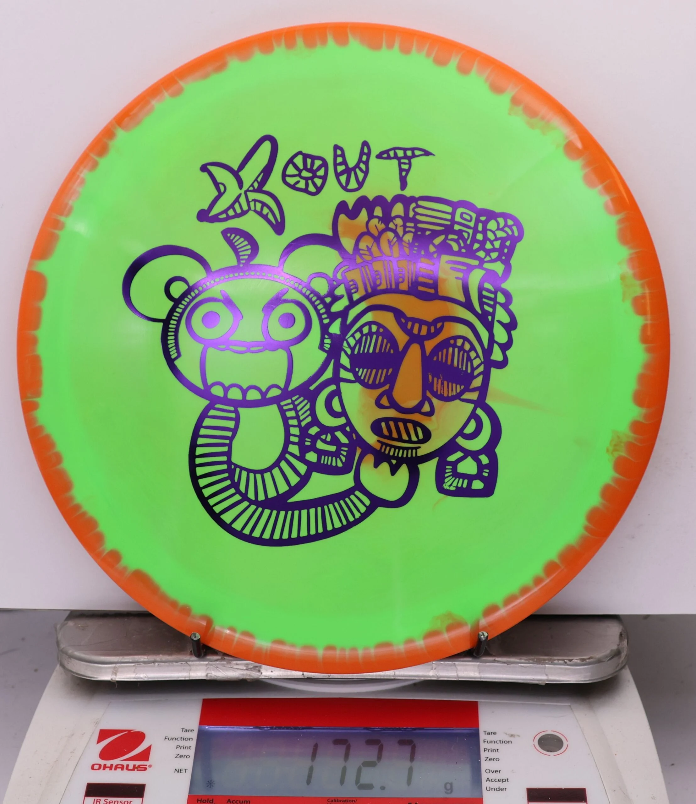 996842 X-Out Halo S-Blend Dynasty - #641 Orange-Green, 173