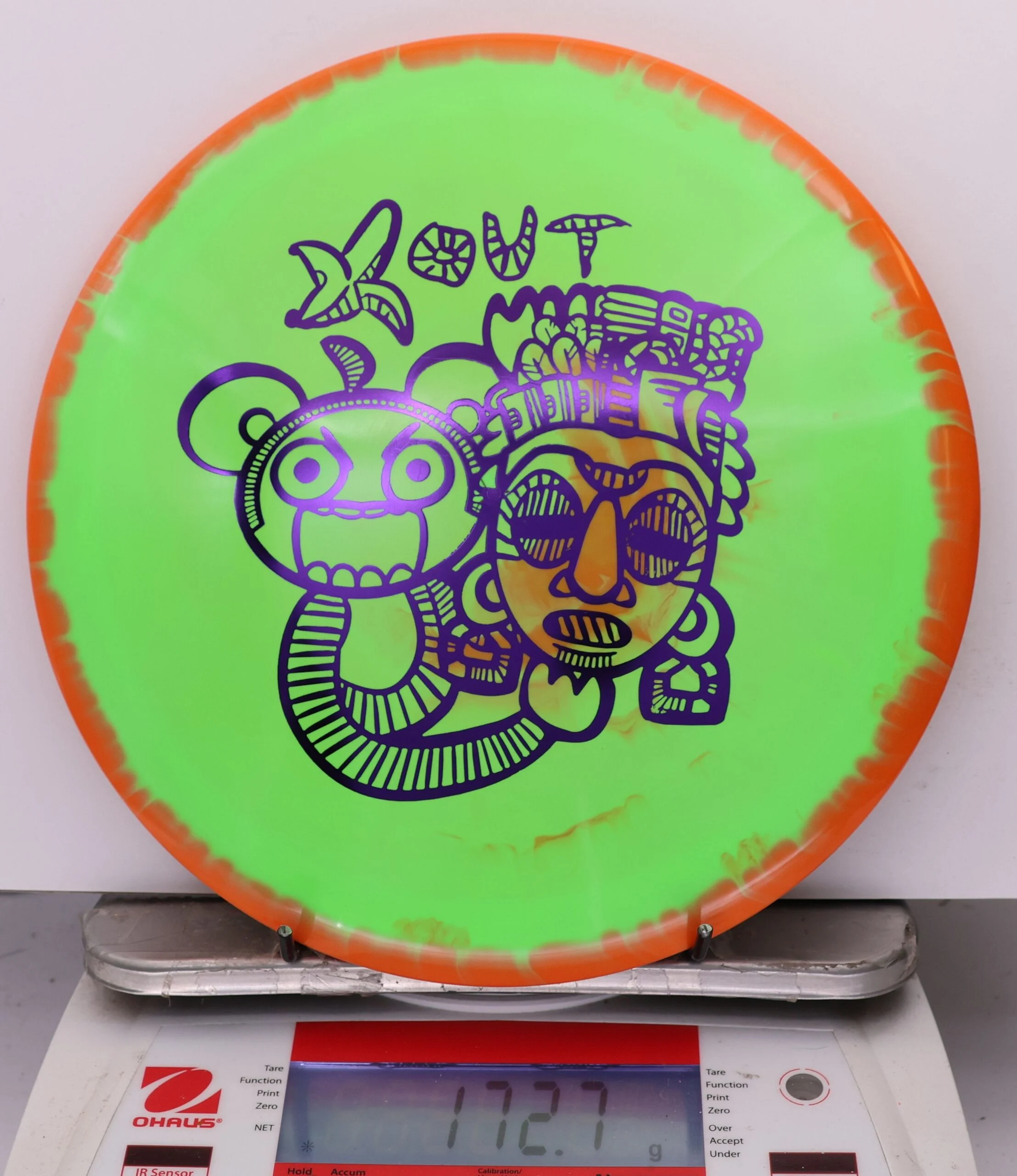 996882 X-Out Halo S-Blend Dynasty - #642 Orange-Green, 173
