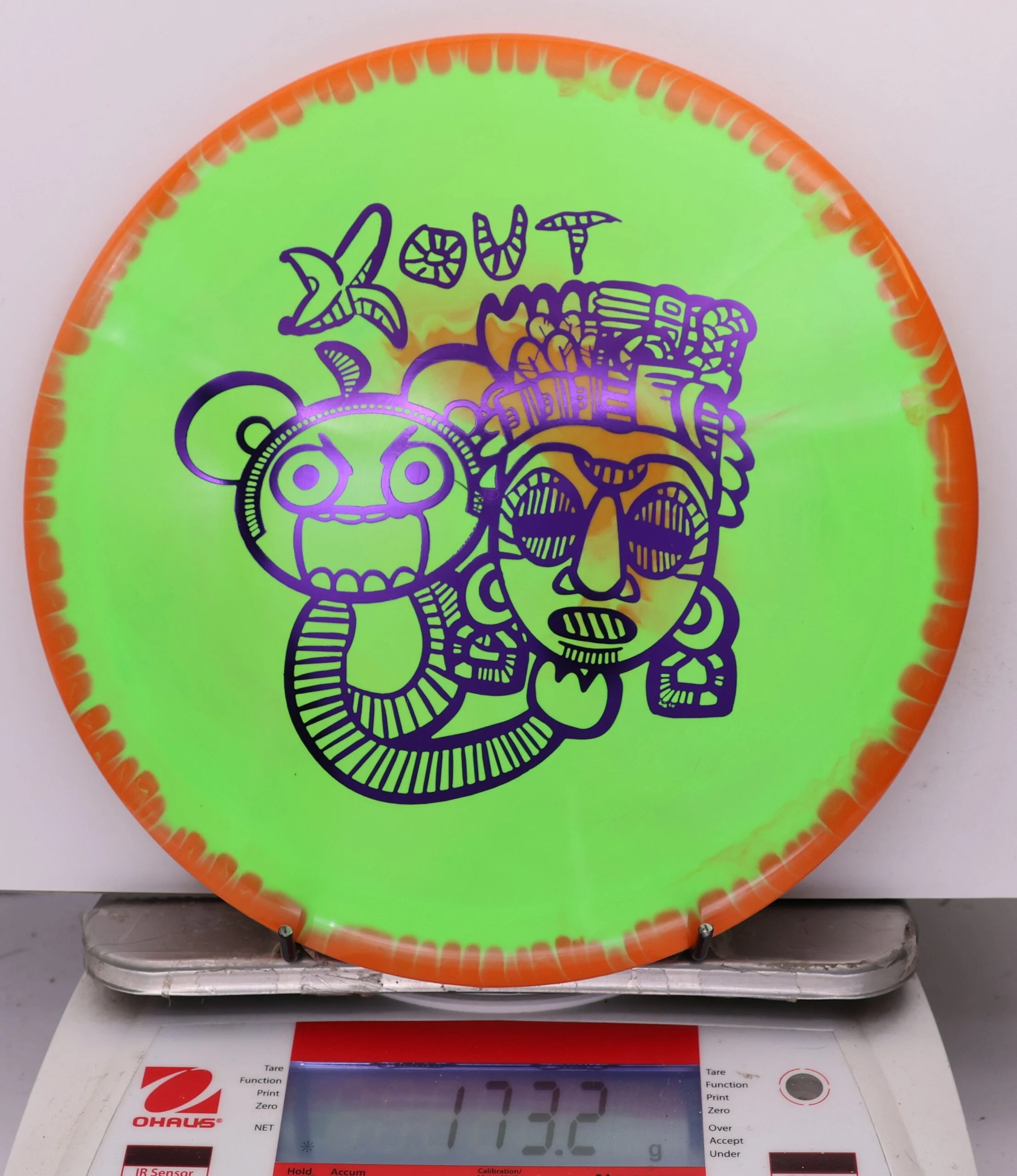 996883 X-Out Halo S-Blend Dynasty - #643 Orange-Green, 173