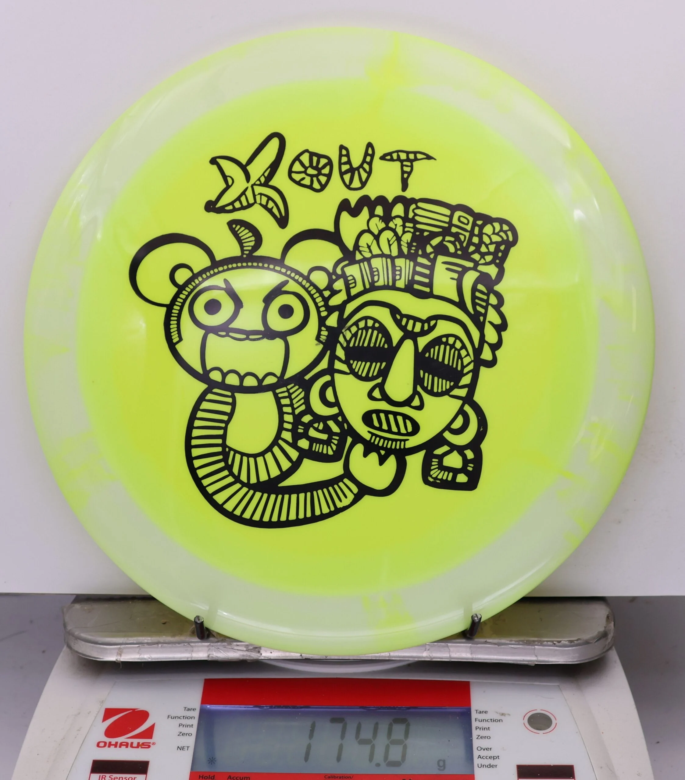 996979 X-Out Halo S-Blend Emperor - #641 White-Yellow, 175