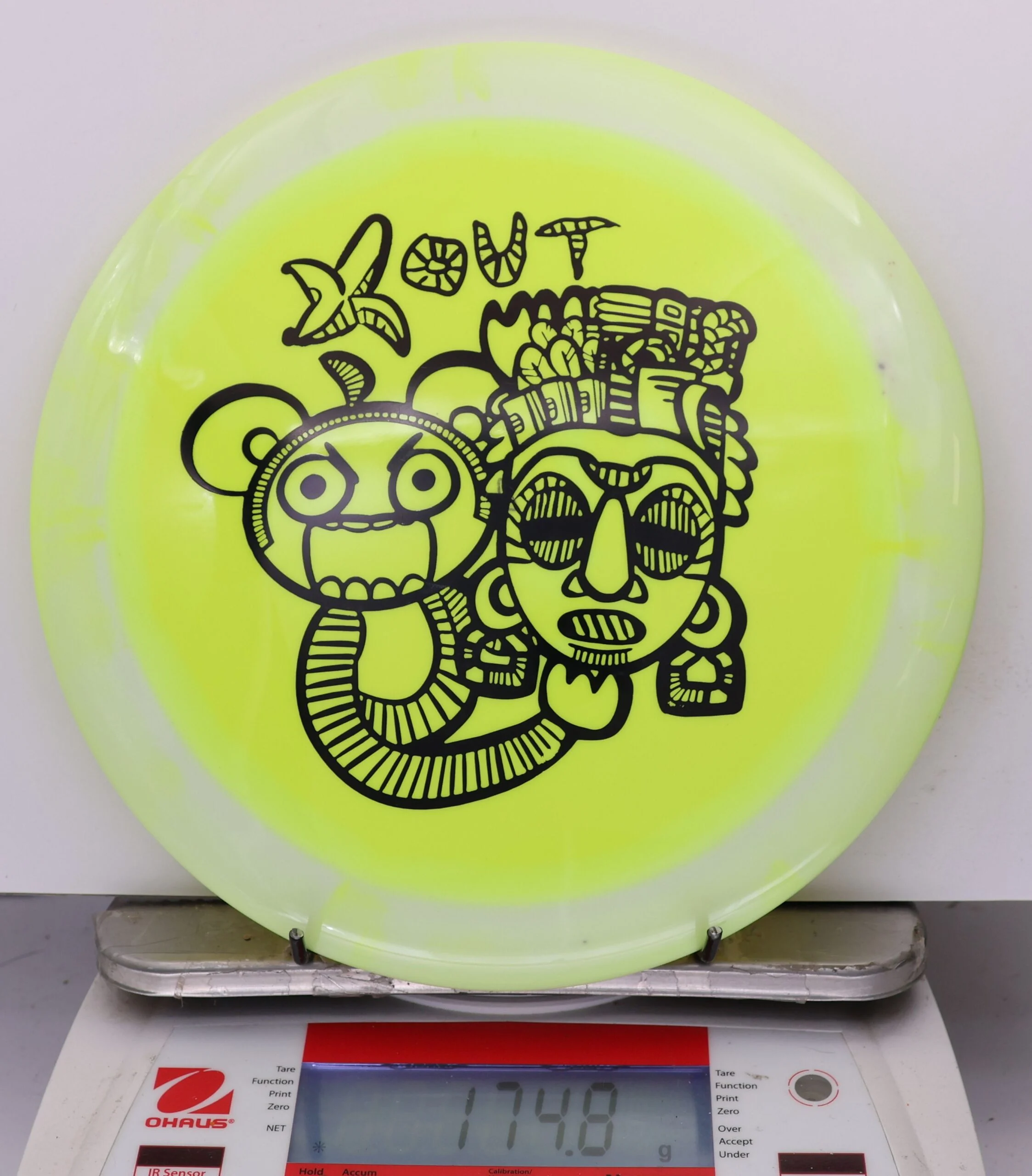 996989 X-Out Halo S-Blend Emperor - #646 White-Yellow, 175
