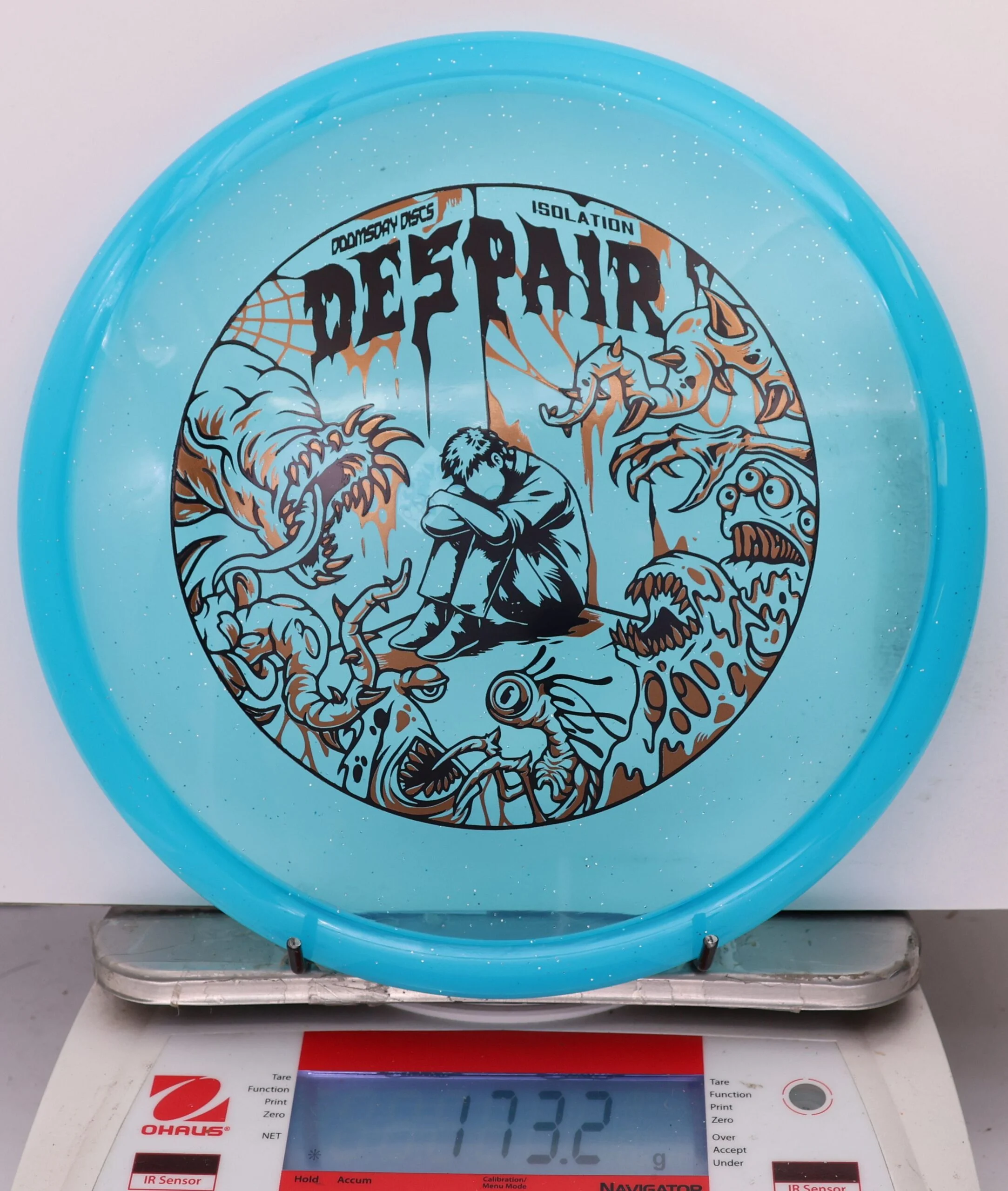 997754 Isolation Despair - #649 Blue, 173