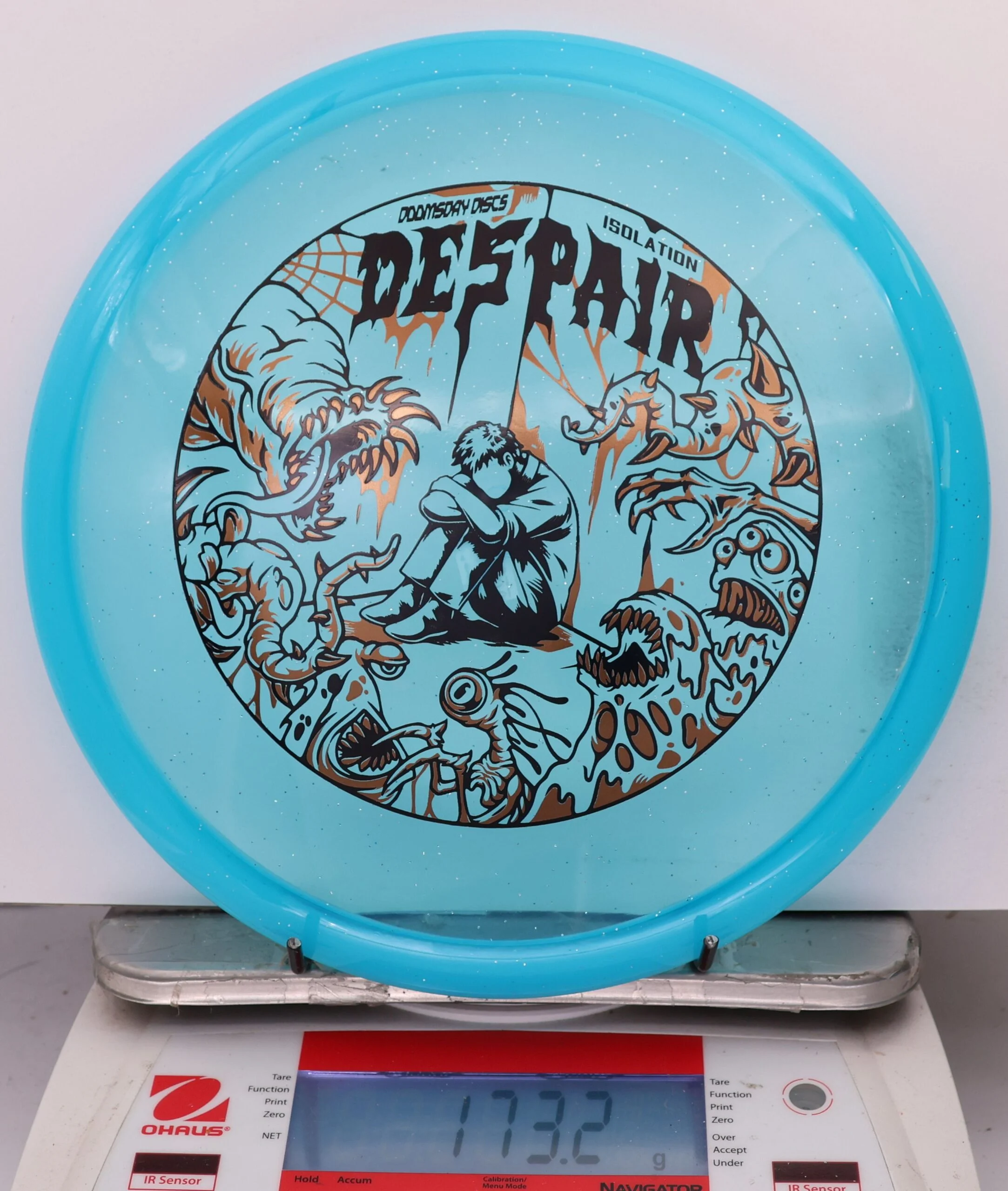 997761 Isolation Despair - #650 Blue, 173