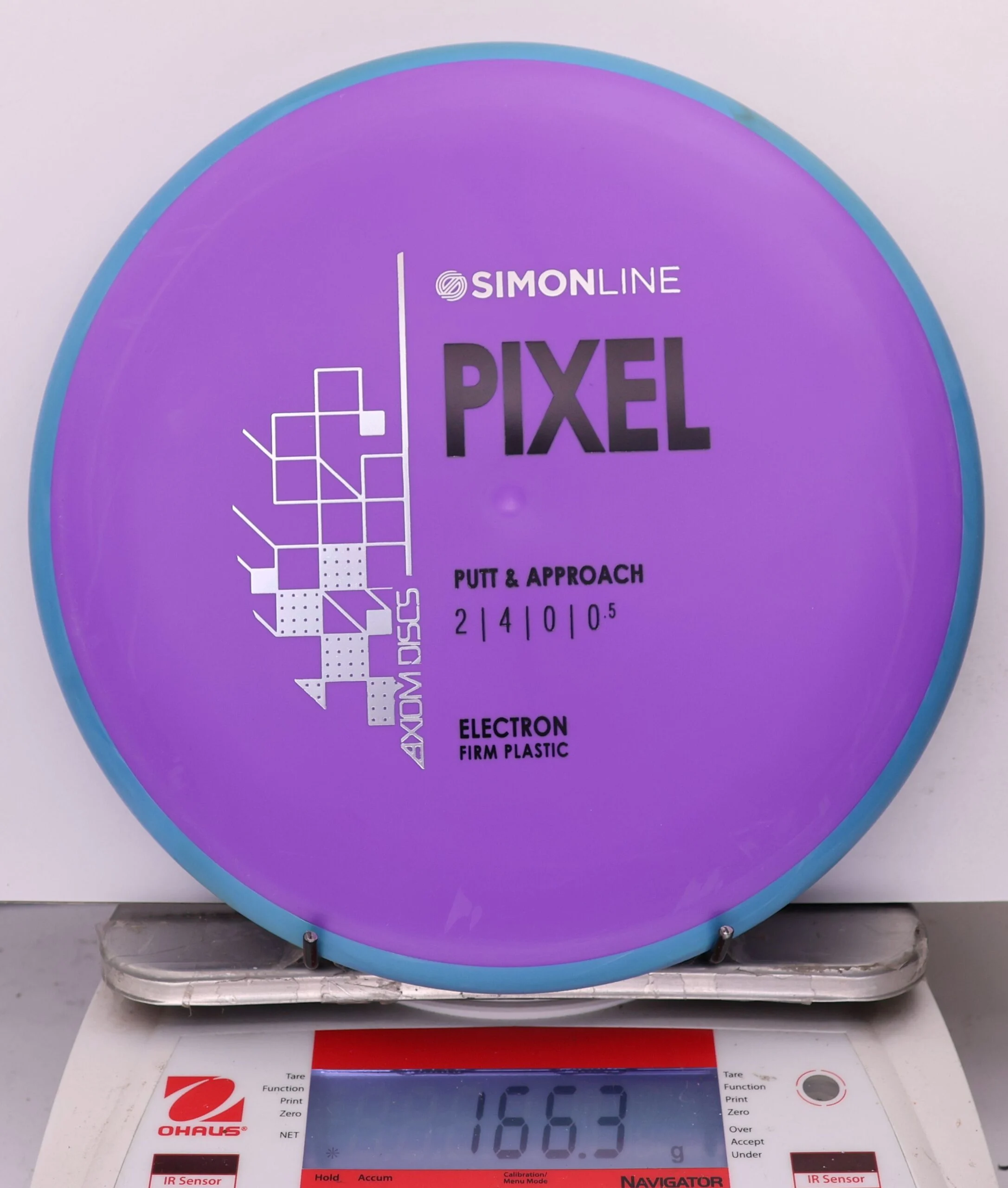 998552 Simon Line Electron Firm Pixel - #575 Blue-Purple, 166