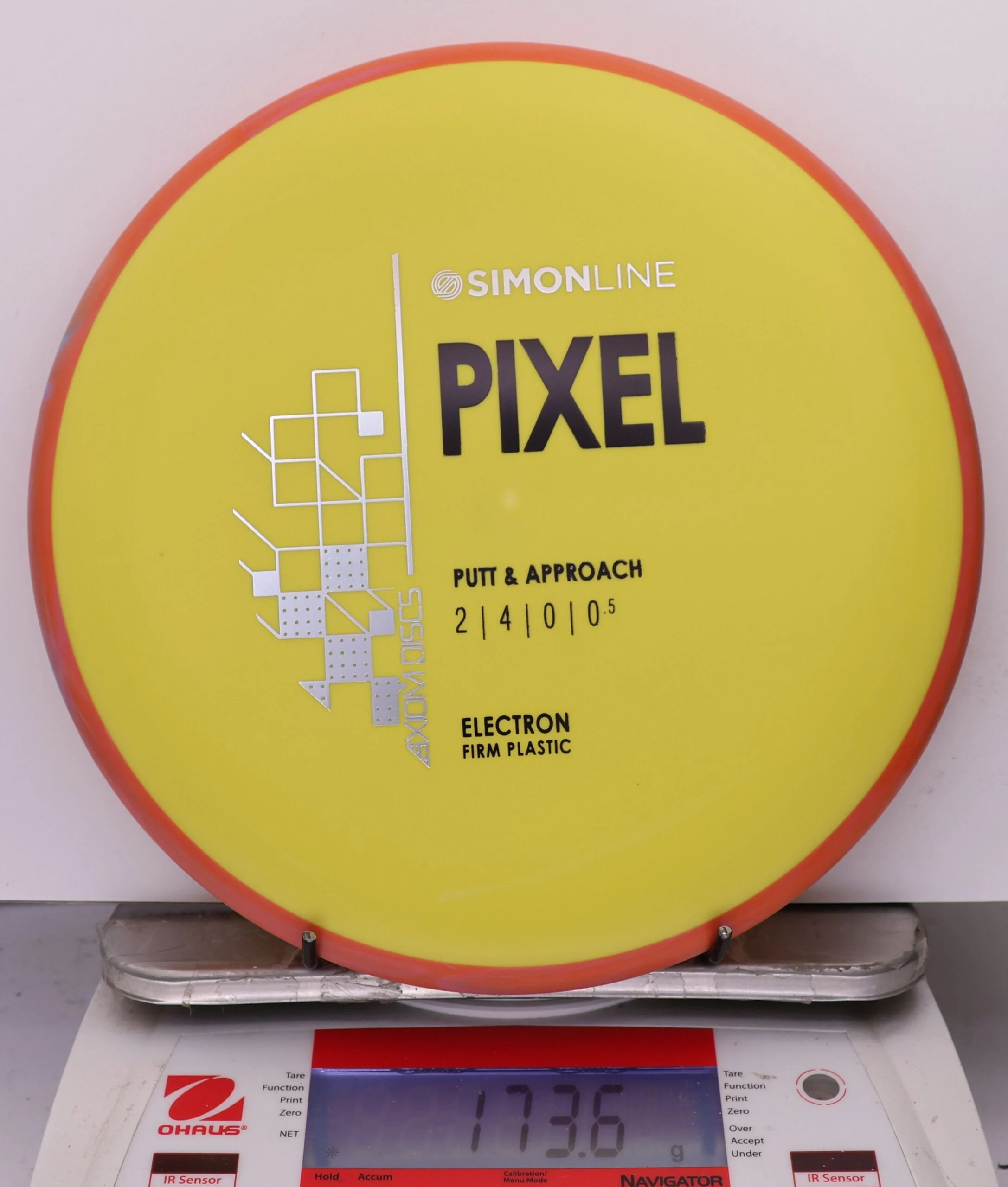 998569 Simon Line Electron Firm Pixel - #582 Orange-Yellow, 174