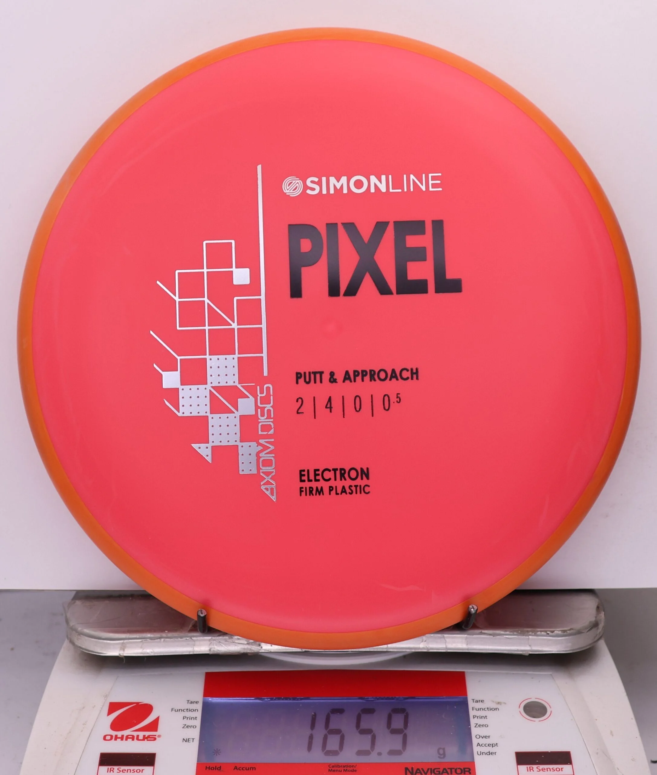 998570 Simon Line Electron Firm Pixel - #583 Orange-Red, 166